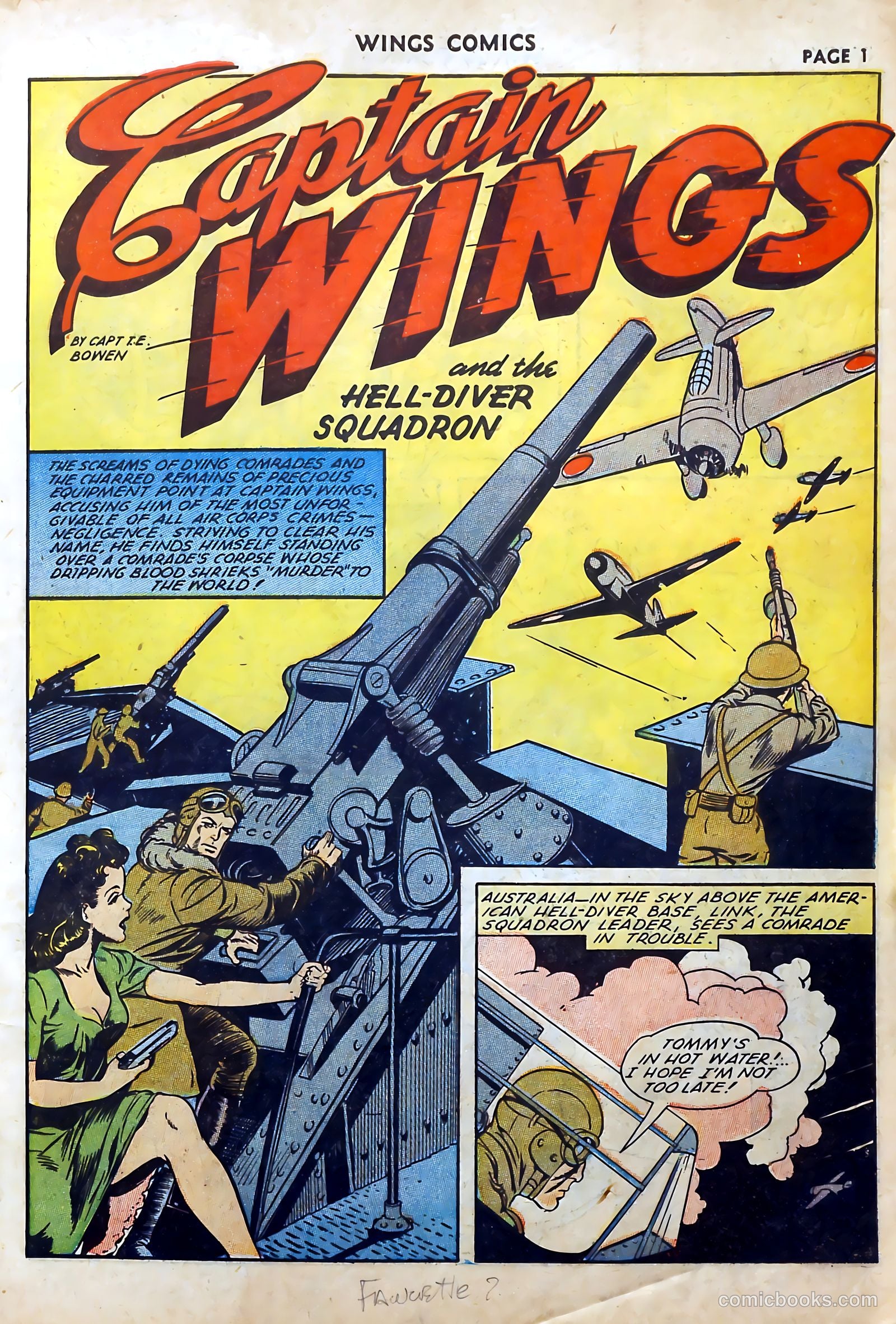Wings Comics #27 (1942) — page 3 of 69