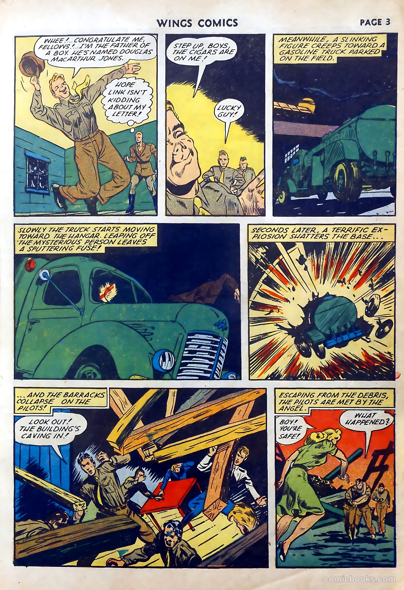 Wings Comics #27 (1942) — page 5 of 69