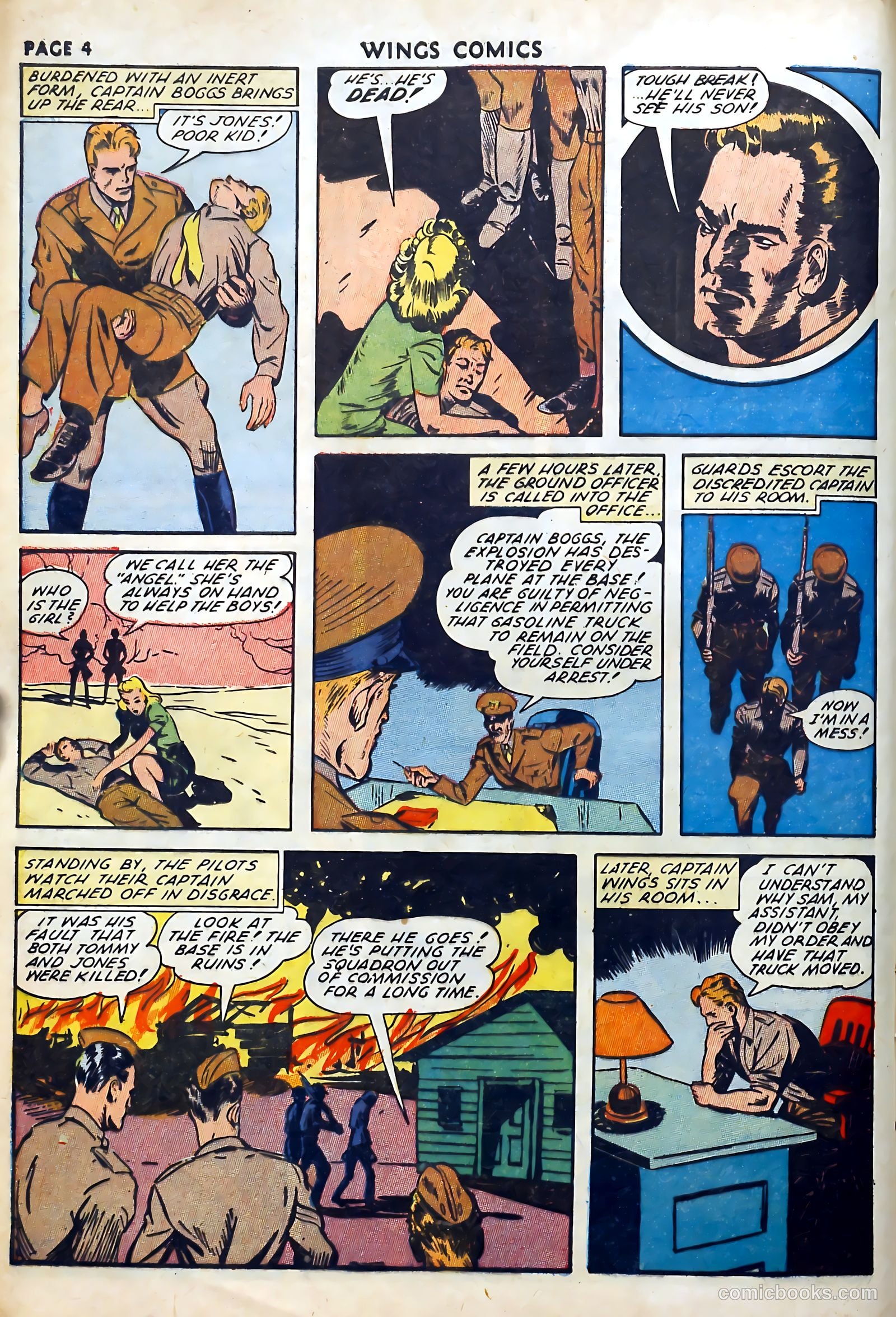 Wings Comics #27 (1942) — page 6 of 69