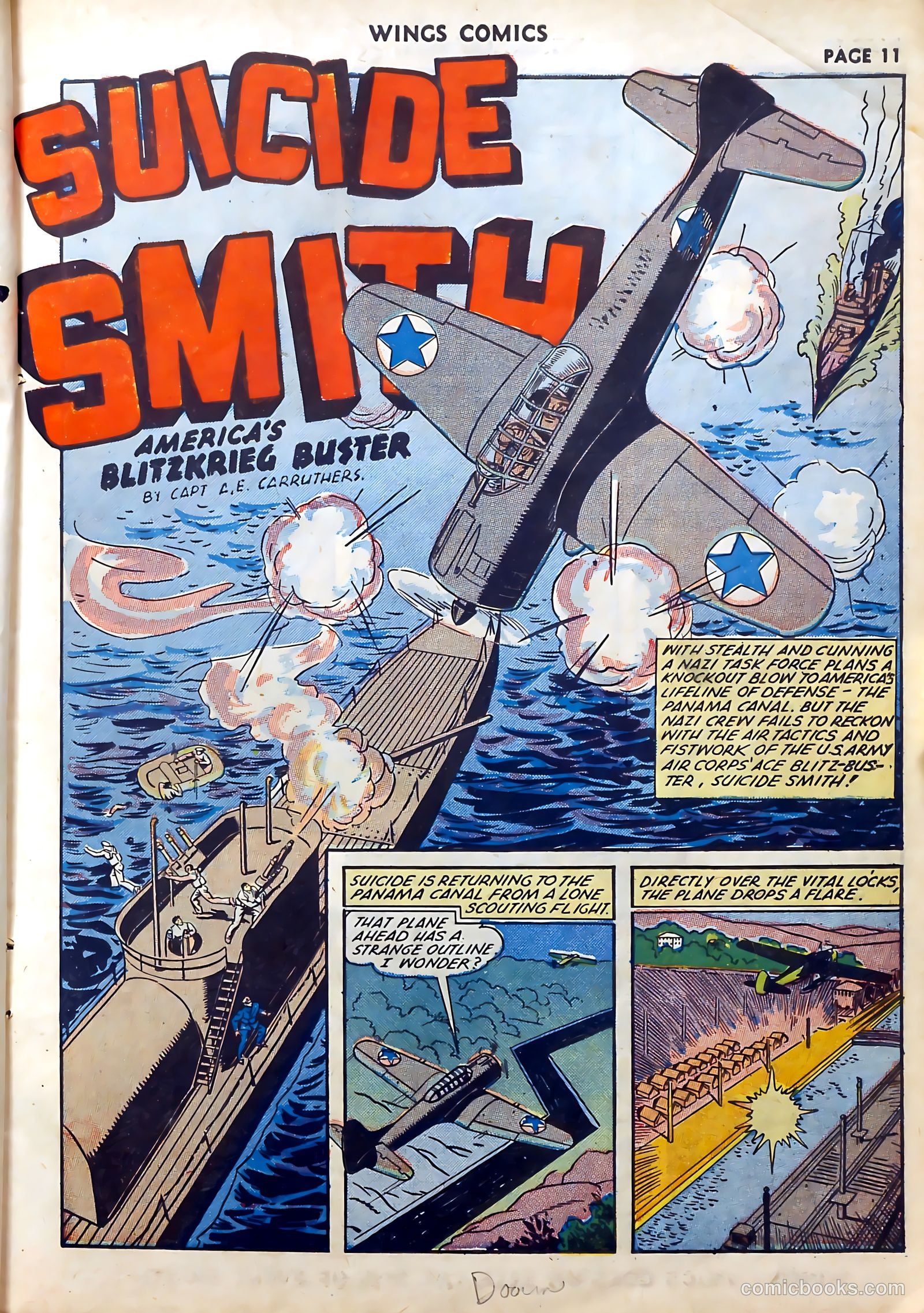 Wings Comics #27 (1942) — page 13 of 69