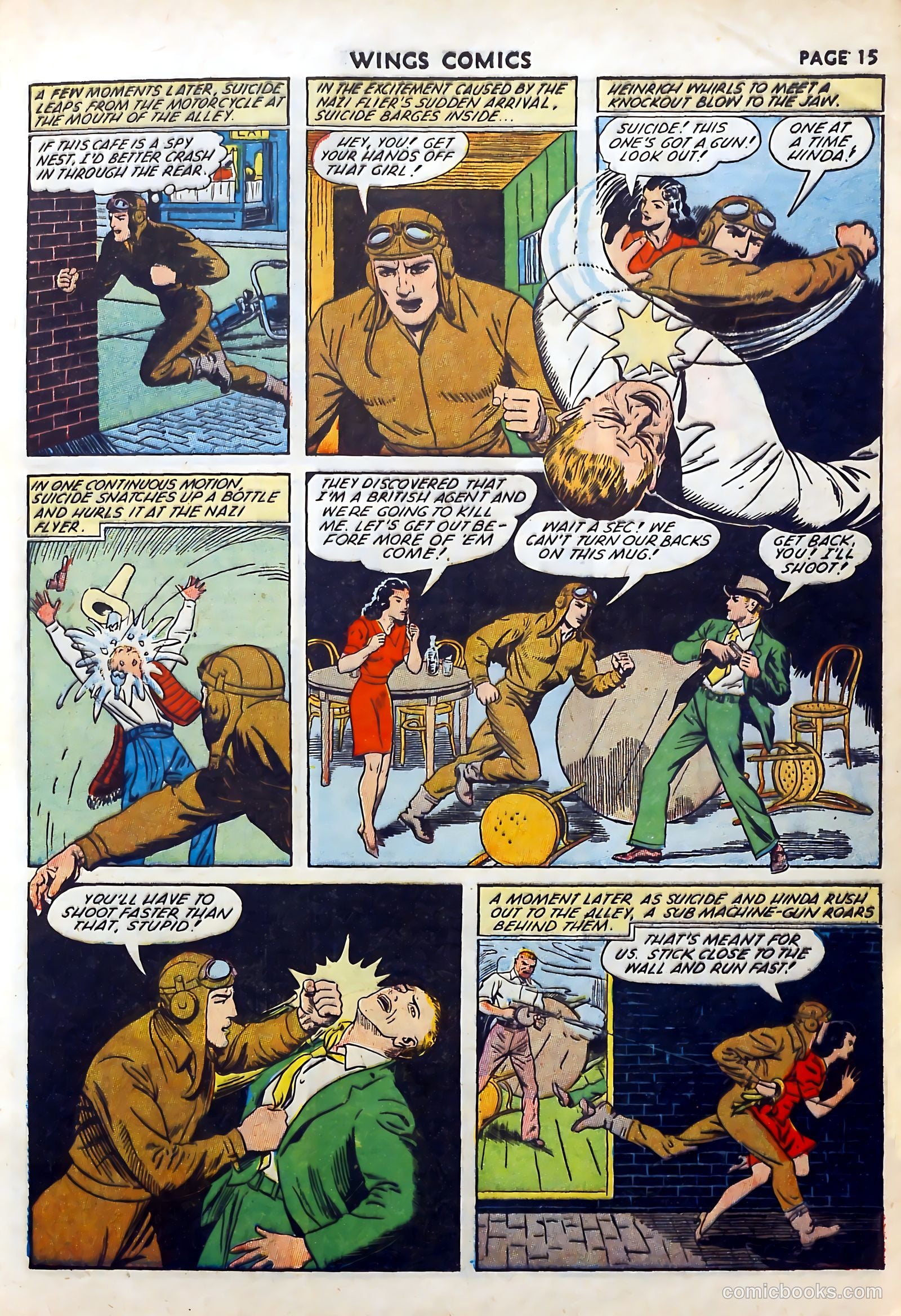 Wings Comics #27 (1942) — page 17 of 69