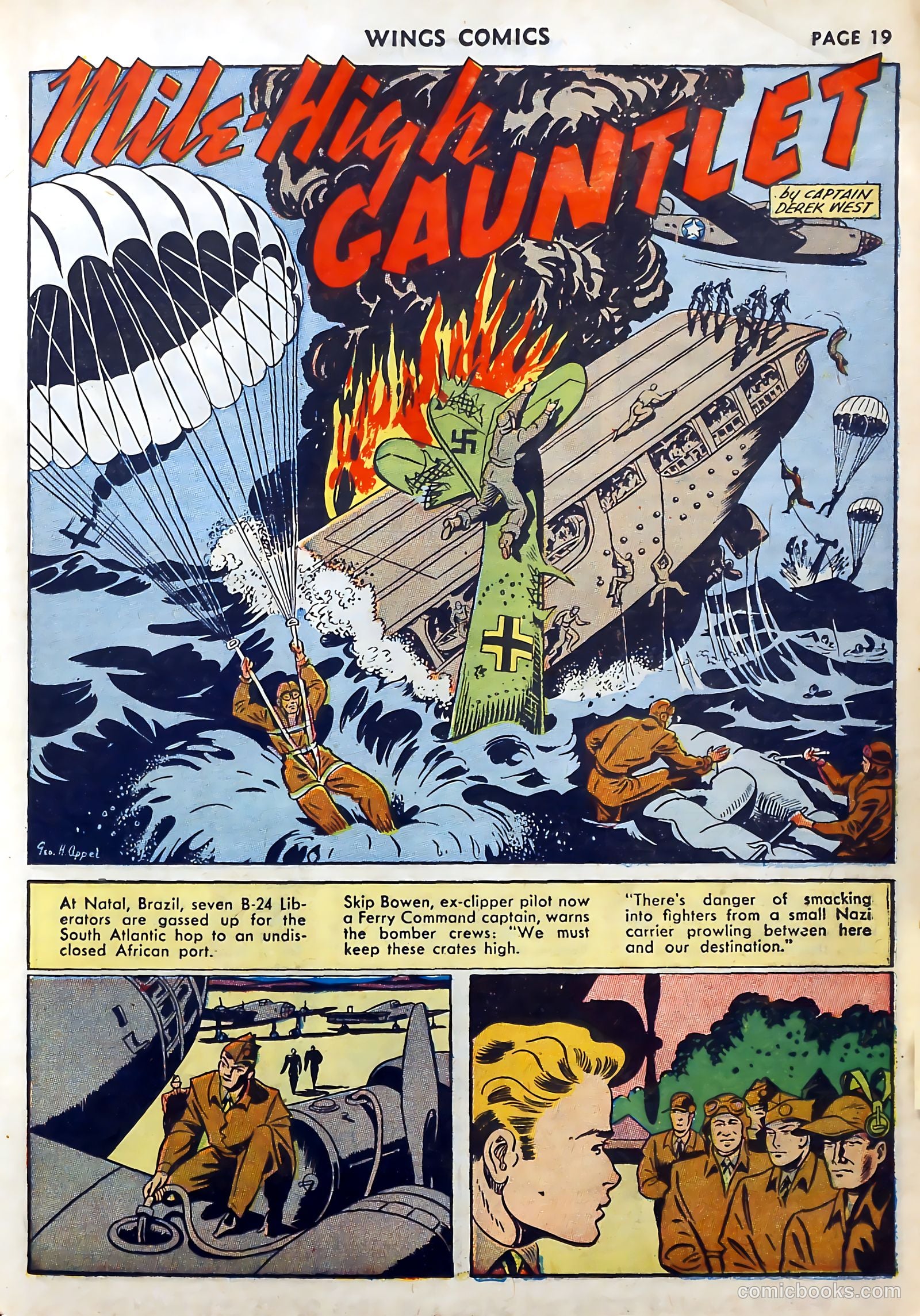 Wings Comics #27 (1942) — page 21 of 69