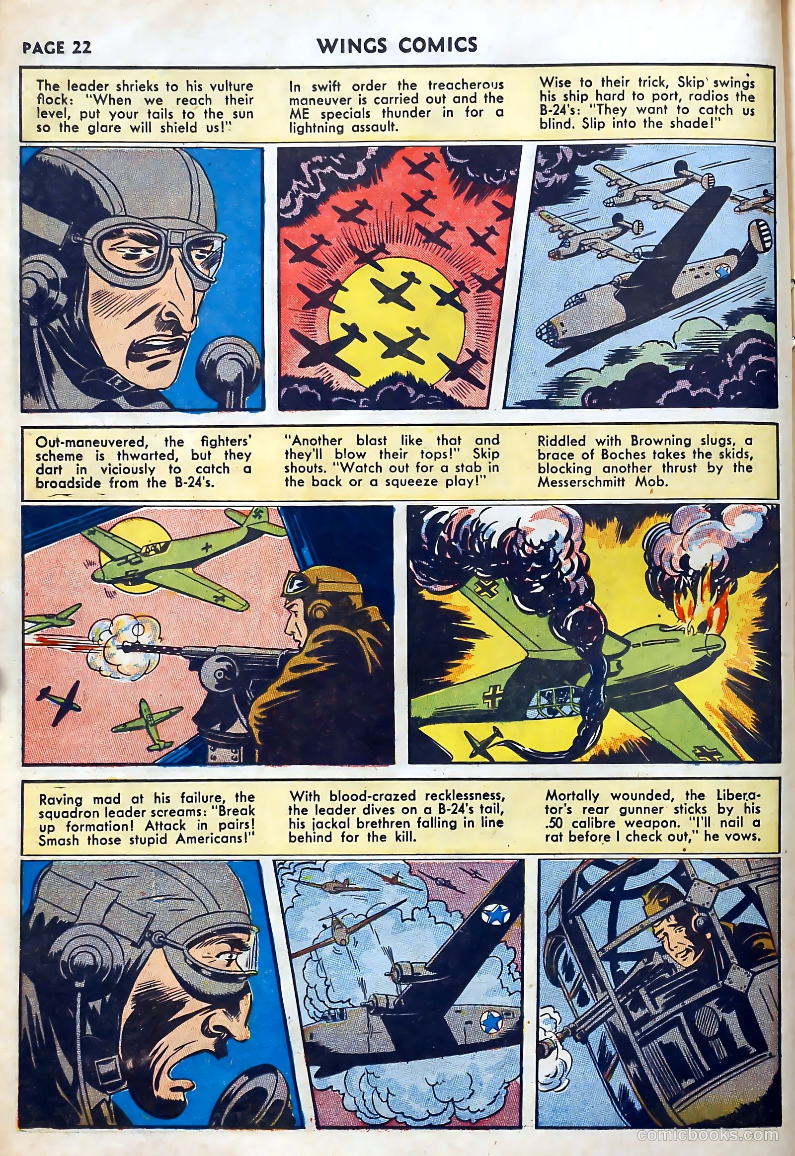 Wings Comics #27 (1942) — page 24 of 69