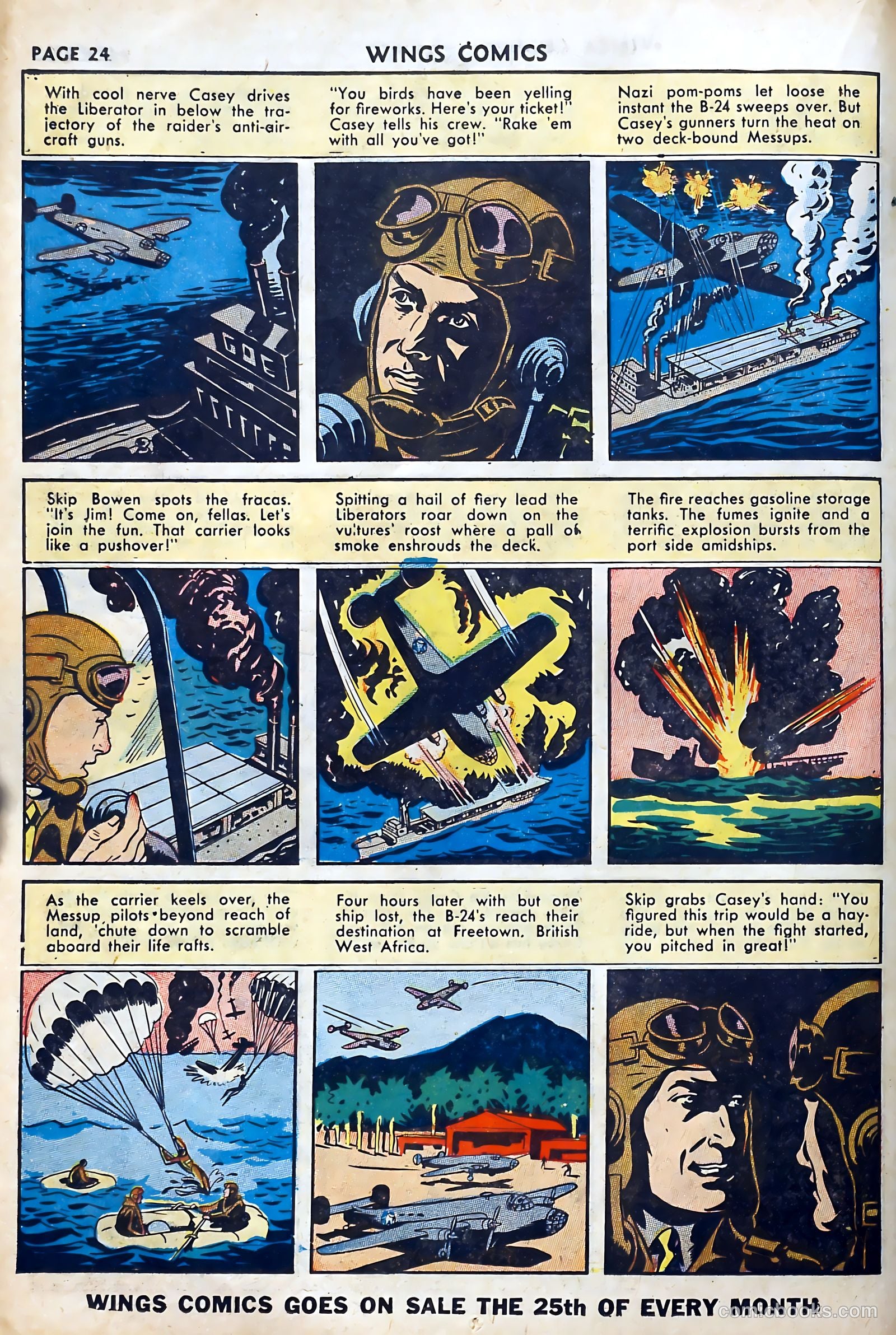 Wings Comics #27 (1942) — page 26 of 69