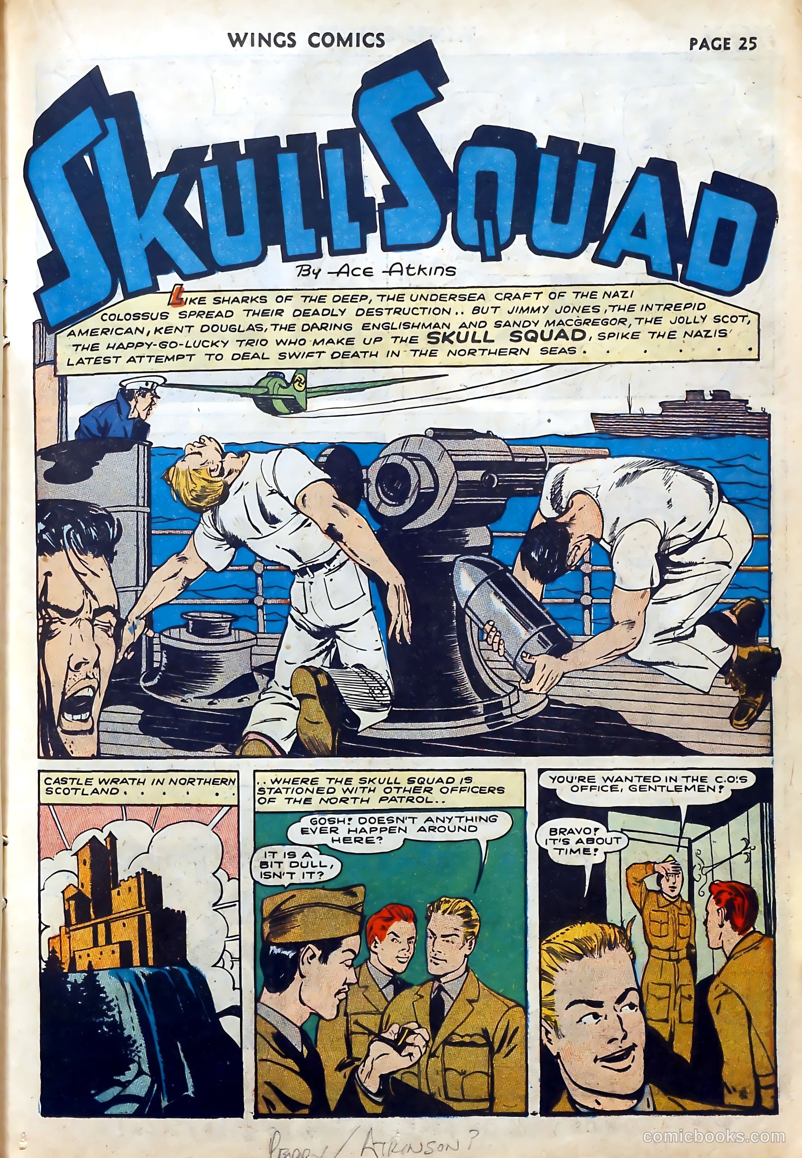 Wings Comics #27 (1942) — page 27 of 69