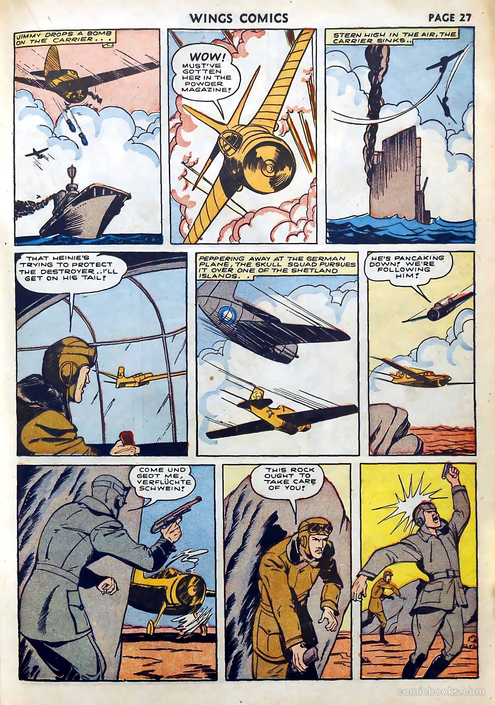 Wings Comics #27 (1942) — page 29 of 69