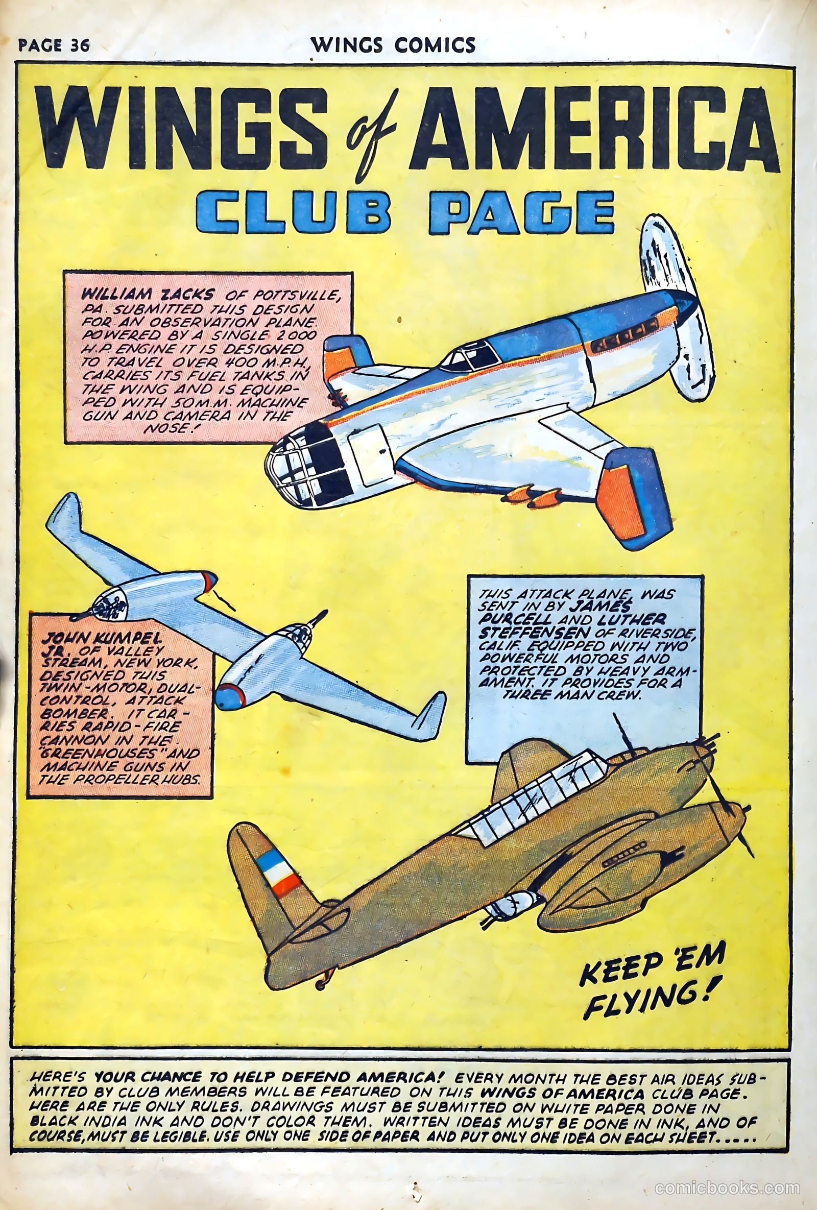 Wings Comics #27 (1942) — page 38 of 69