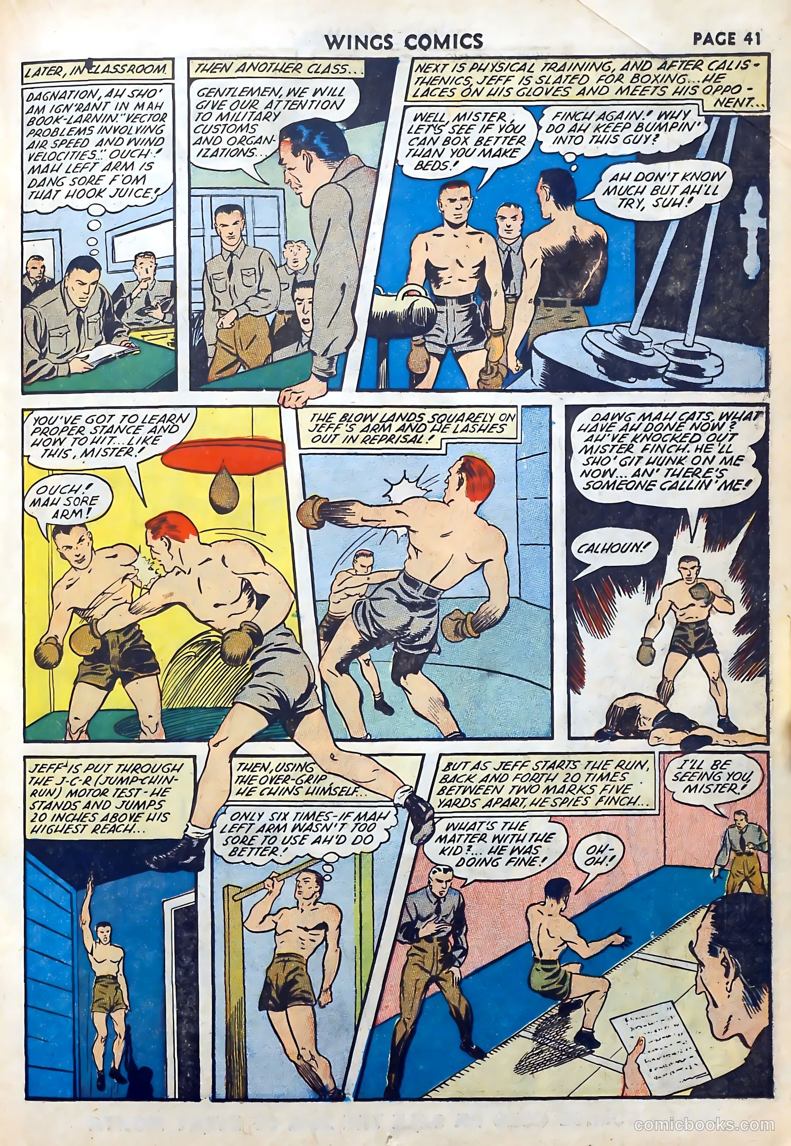 Wings Comics #27 (1942) — page 43 of 69