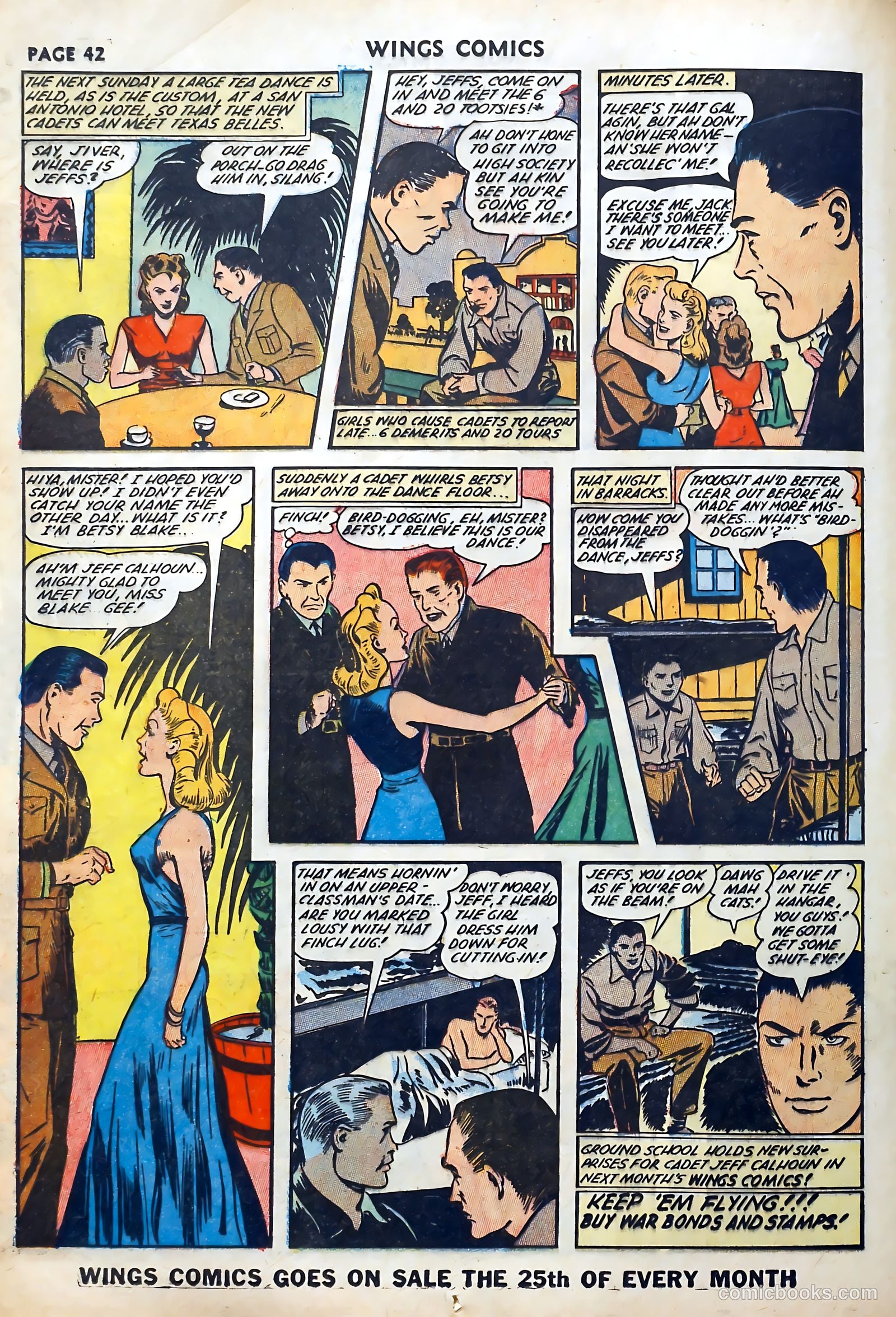 Wings Comics #27 (1942) — page 44 of 69