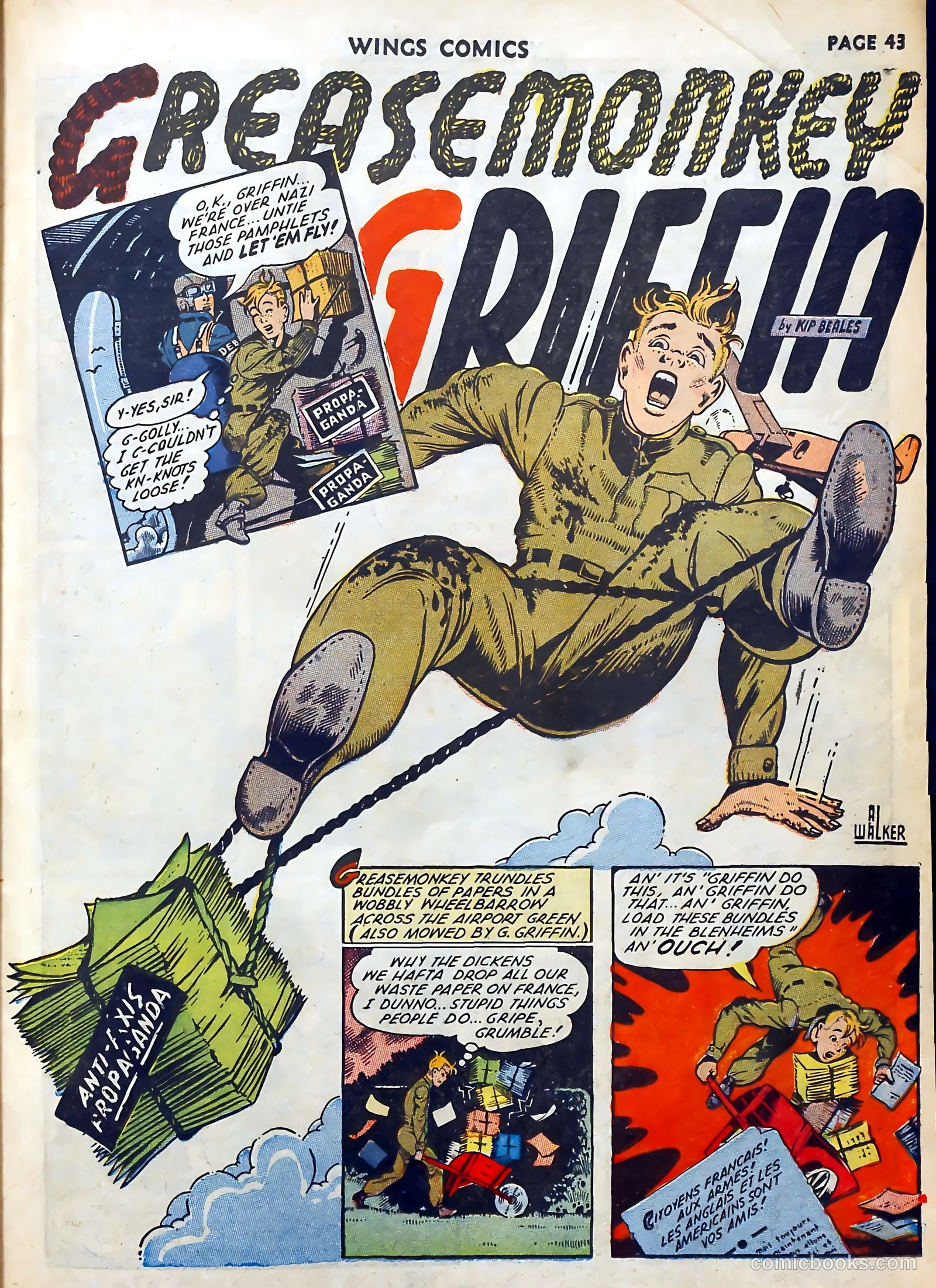 Wings Comics #27 (1942) — page 45 of 69