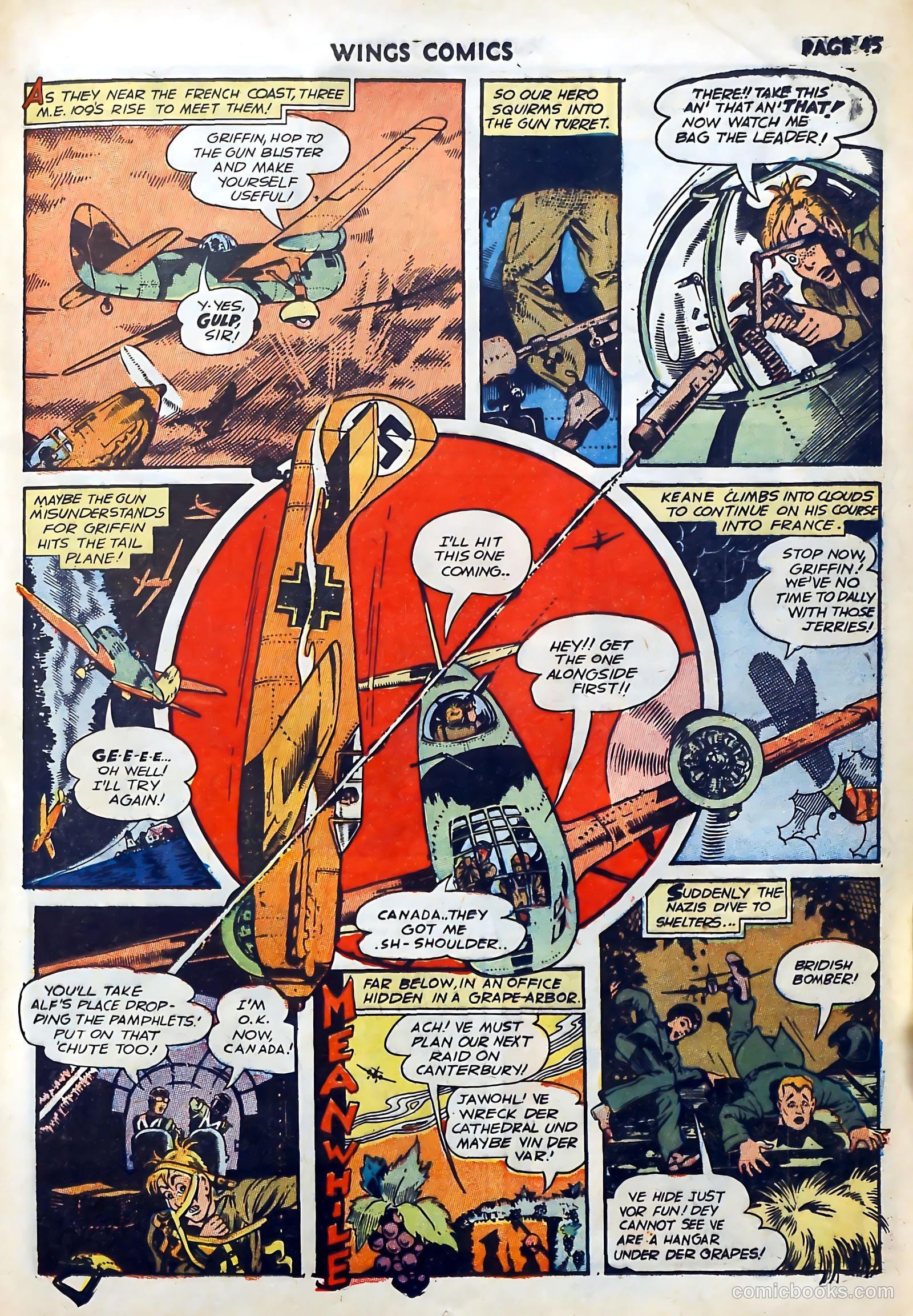Wings Comics #27 (1942) — page 47 of 69