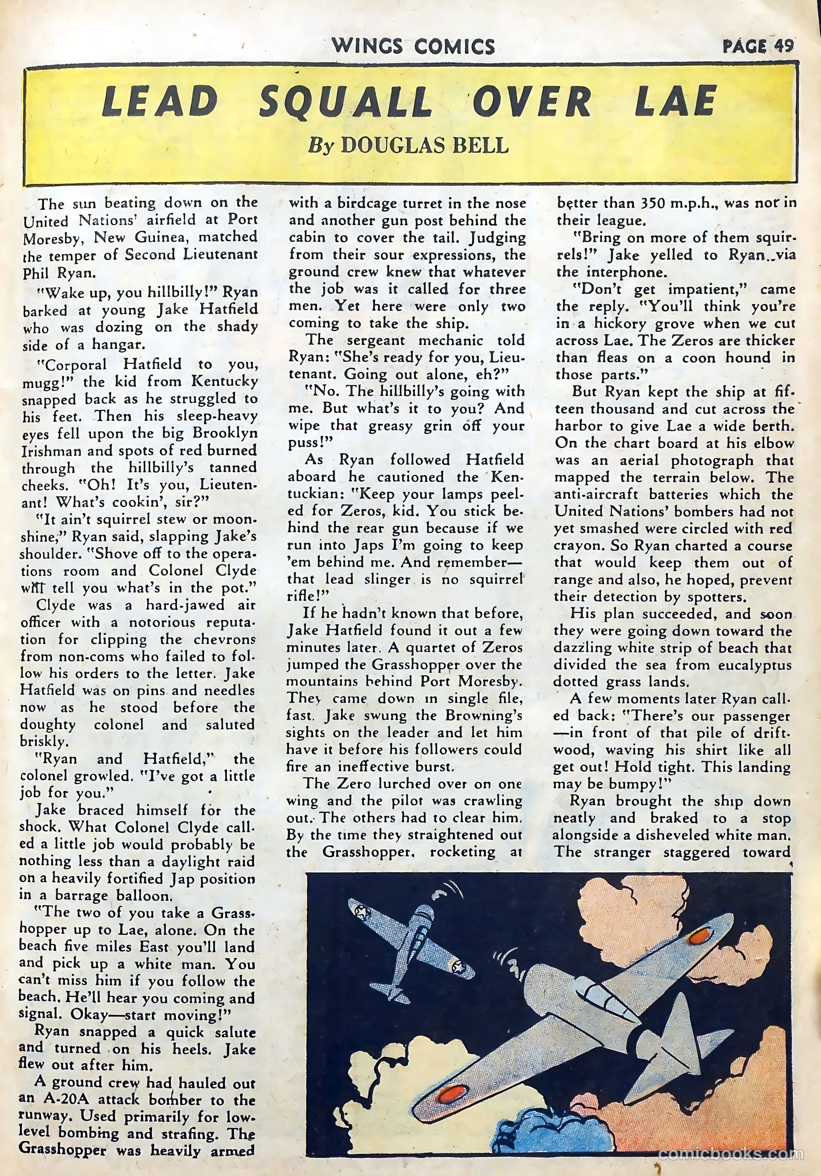 Wings Comics #27 (1942) — page 51 of 69