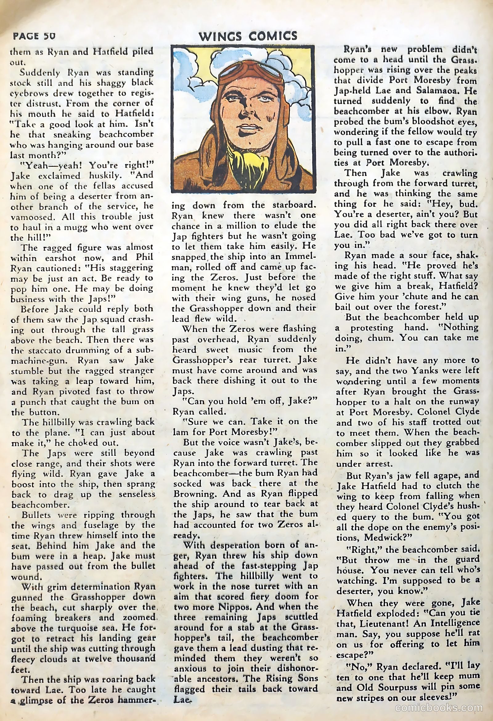 Wings Comics #27 (1942) — page 52 of 69