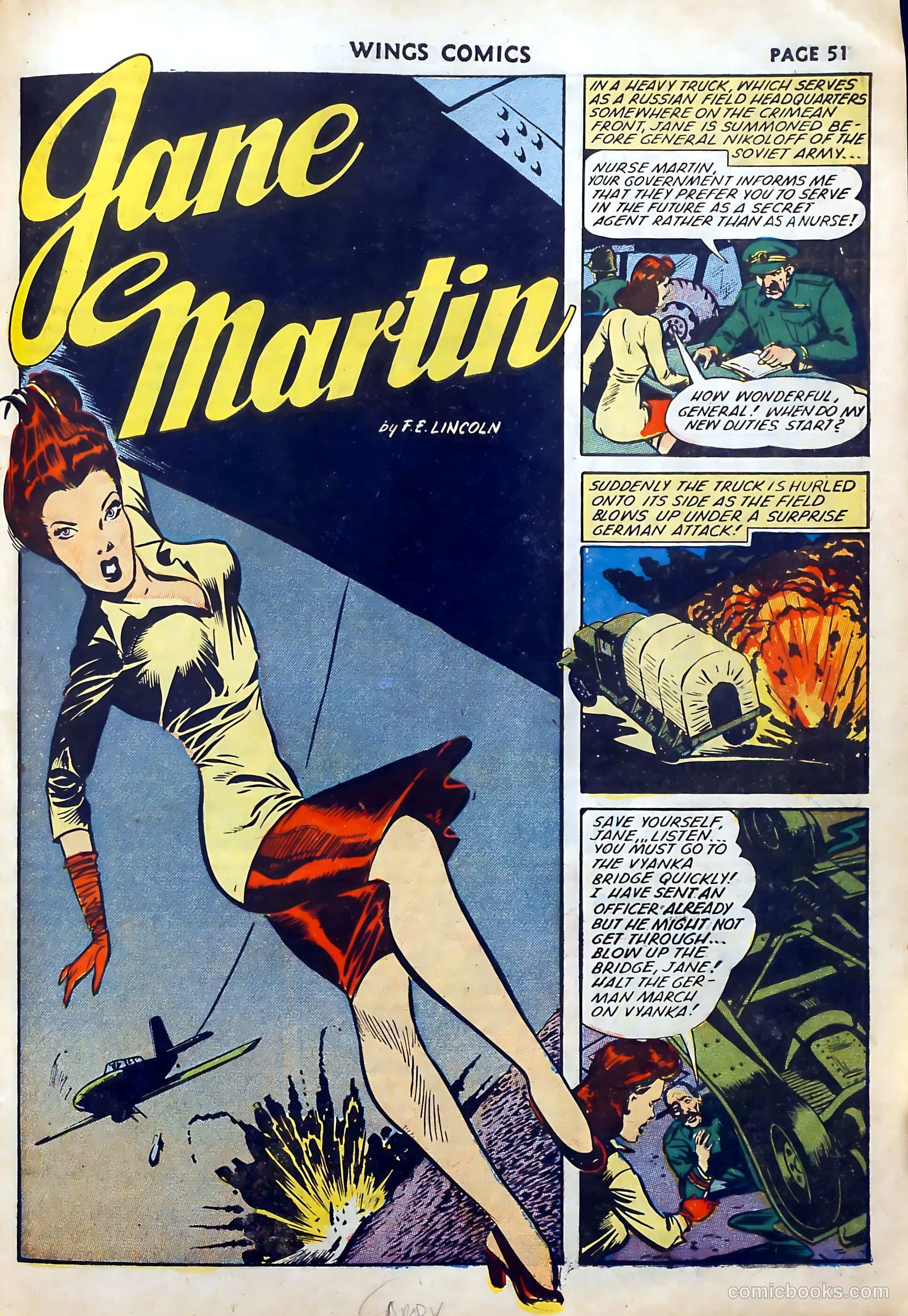 Wings Comics #27 (1942) — page 53 of 69