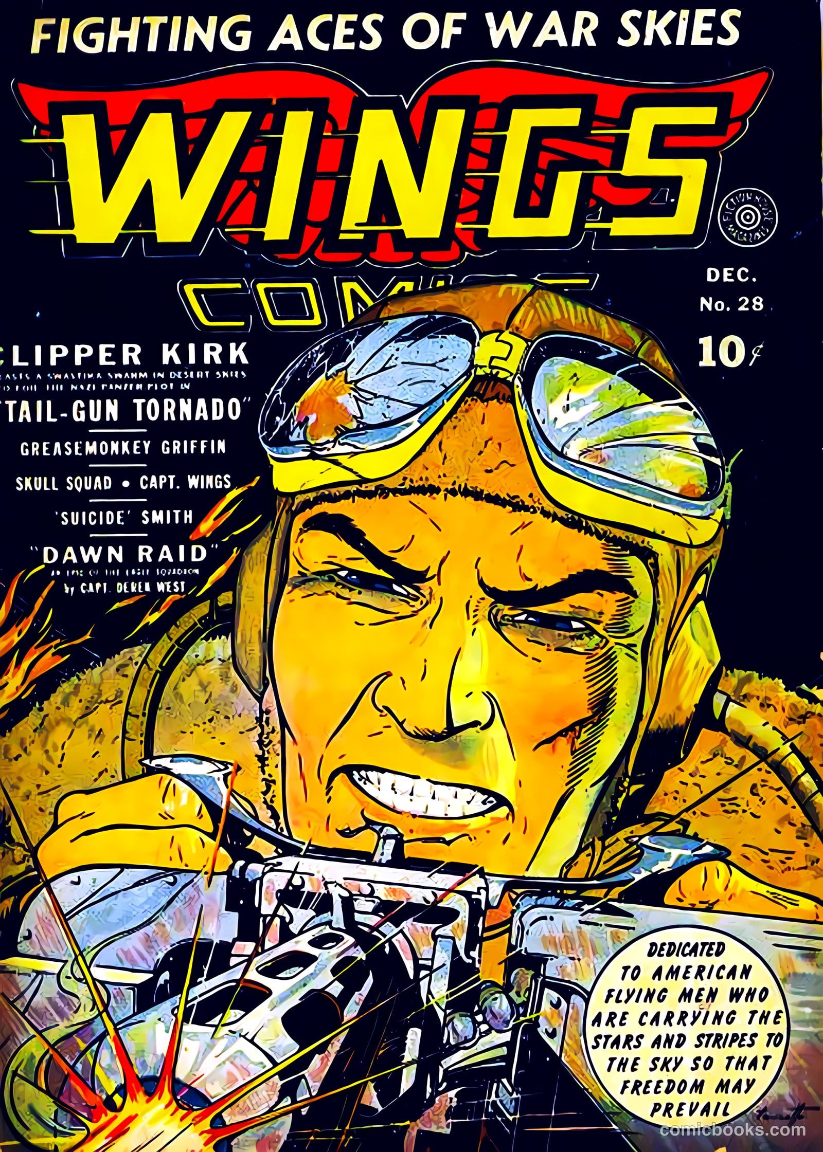Wings Comics #28