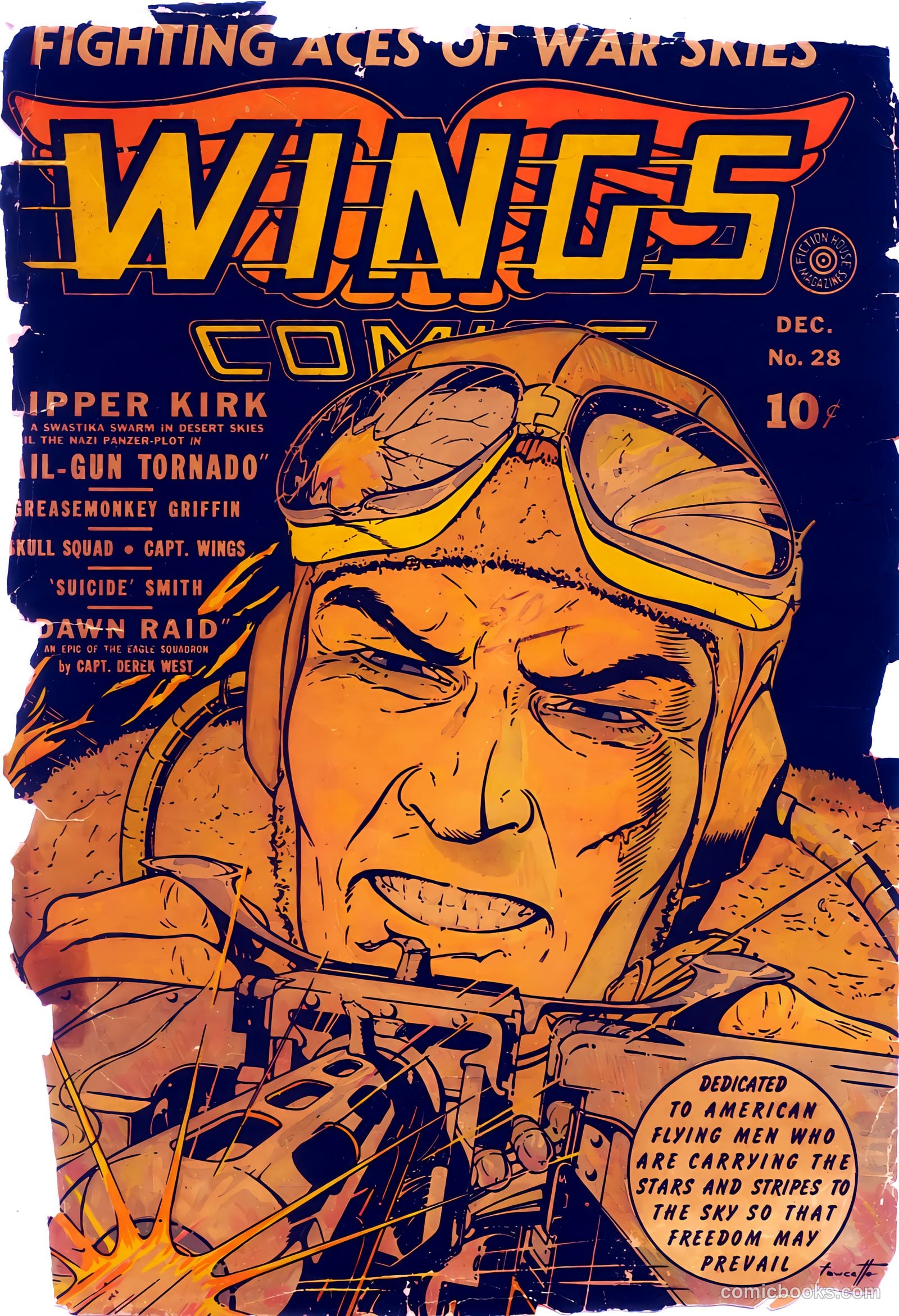 Wings Comics #28 (1942) — page 2 of 68