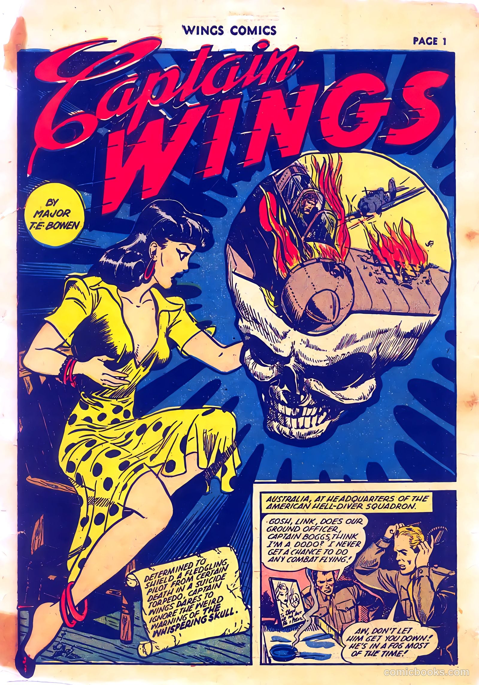 Wings Comics #28 (1942) — page 4 of 68