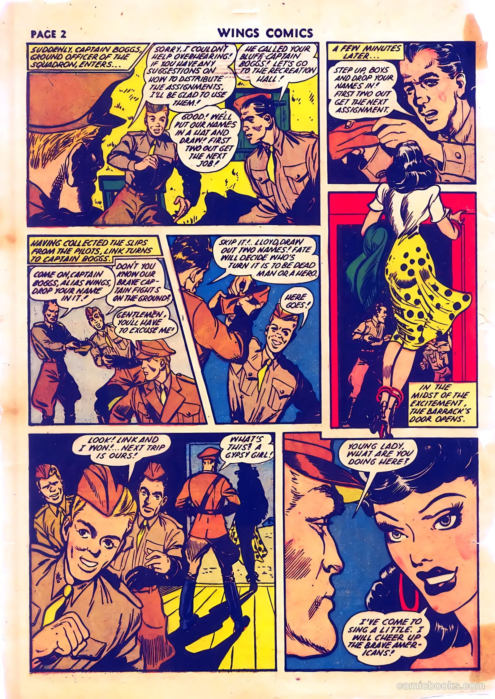 Wings Comics #28 (1942) — page 5 of 68