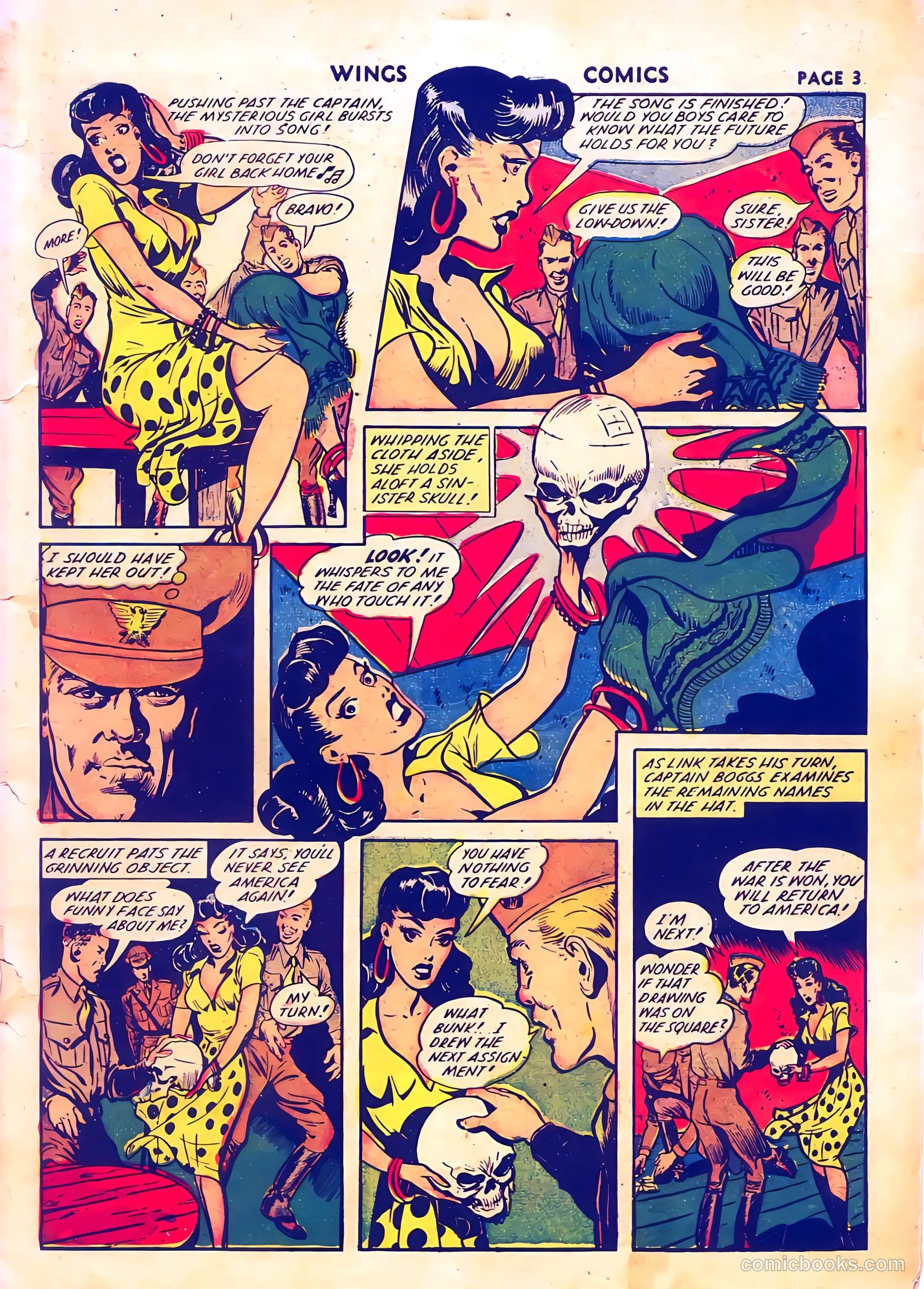 Wings Comics #28 (1942) — page 6 of 68