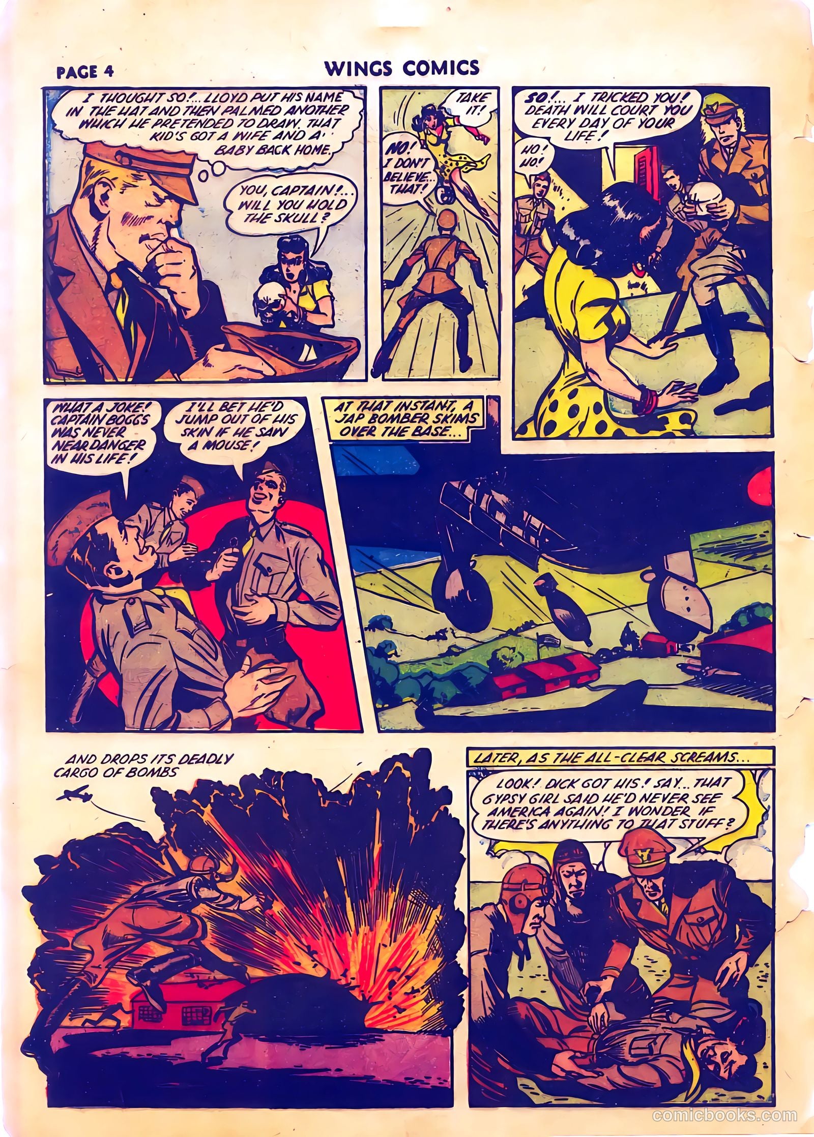 Wings Comics #28 (1942) — page 7 of 68