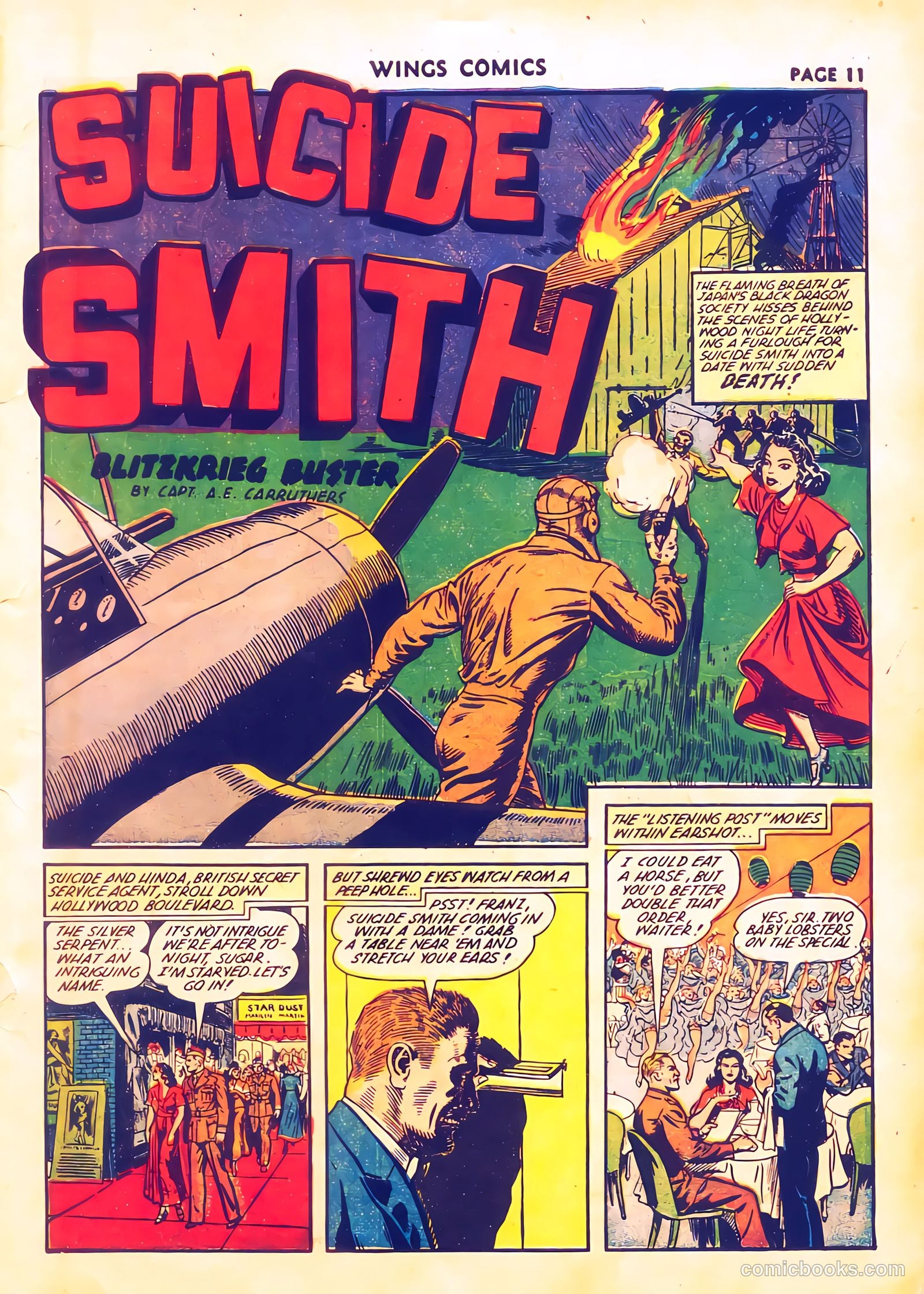 Wings Comics #28 (1942) — page 14 of 68
