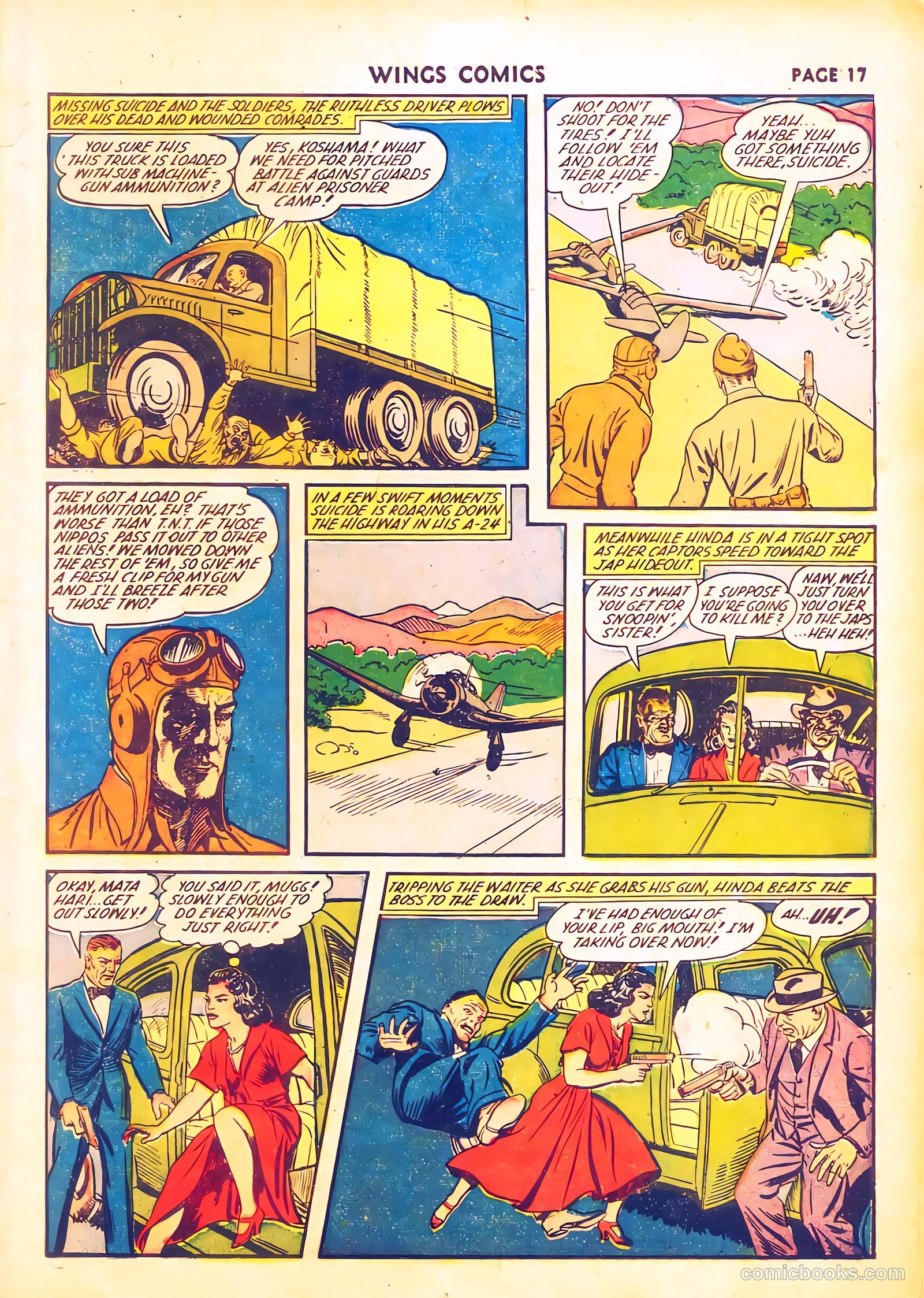Wings Comics #28 (1942) — page 20 of 68