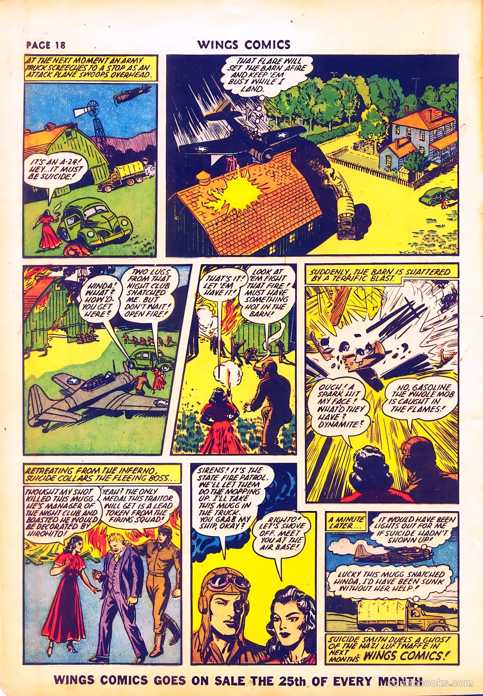 Wings Comics #28 (1942) — page 21 of 68