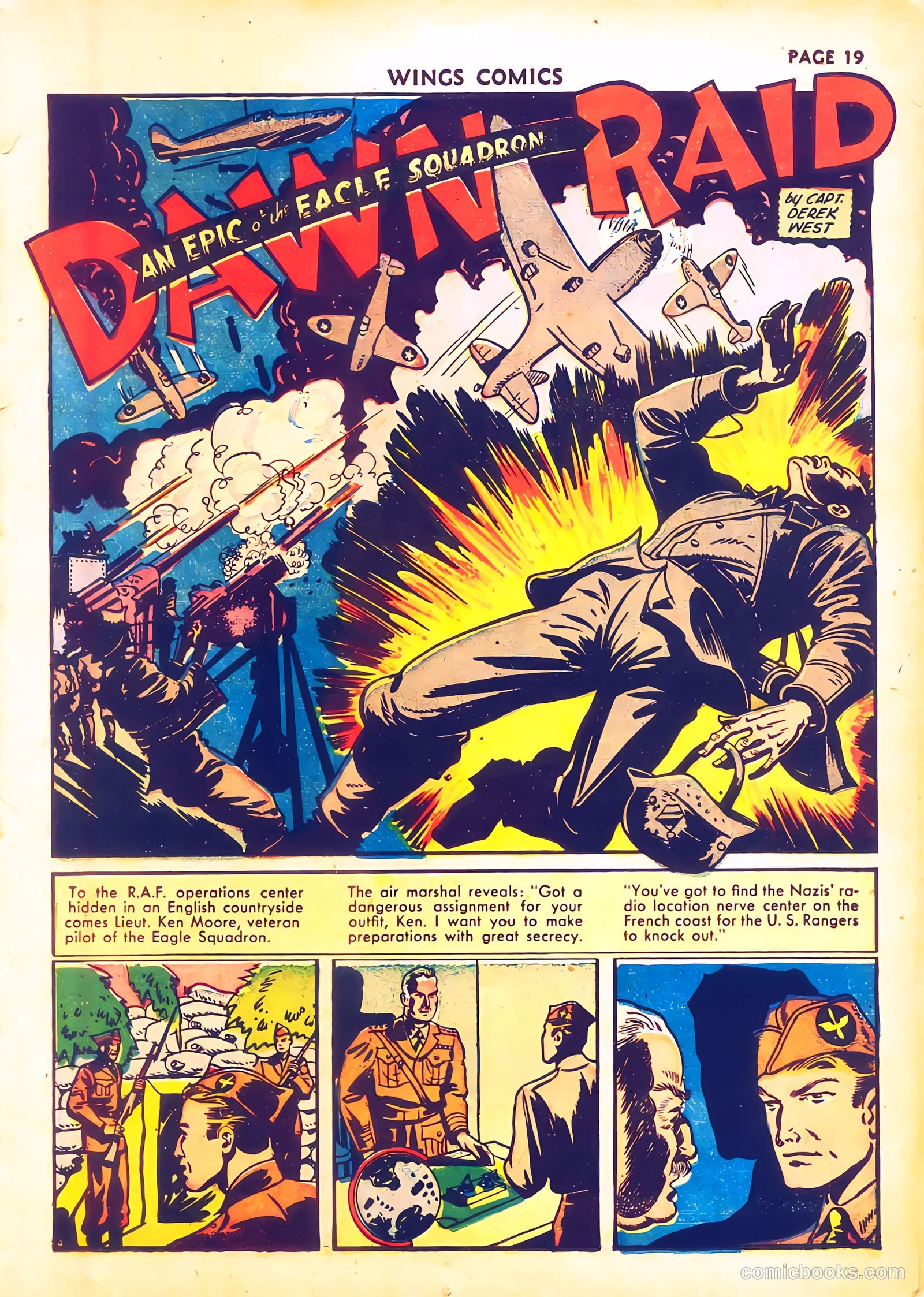 Wings Comics #28 (1942) — page 22 of 68