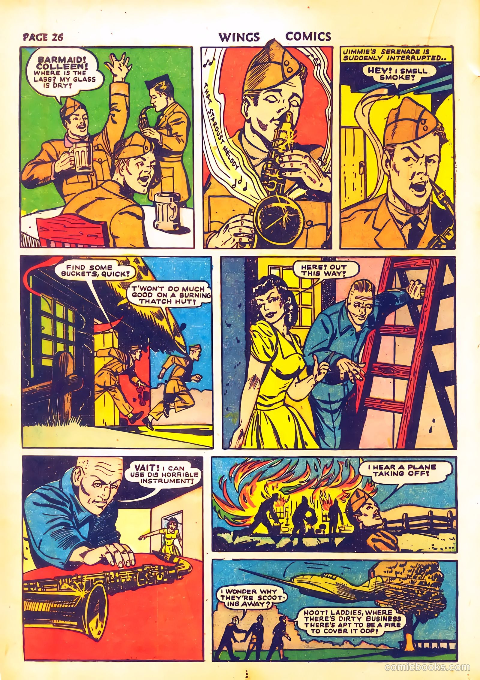 Wings Comics #28 (1942) — page 29 of 68