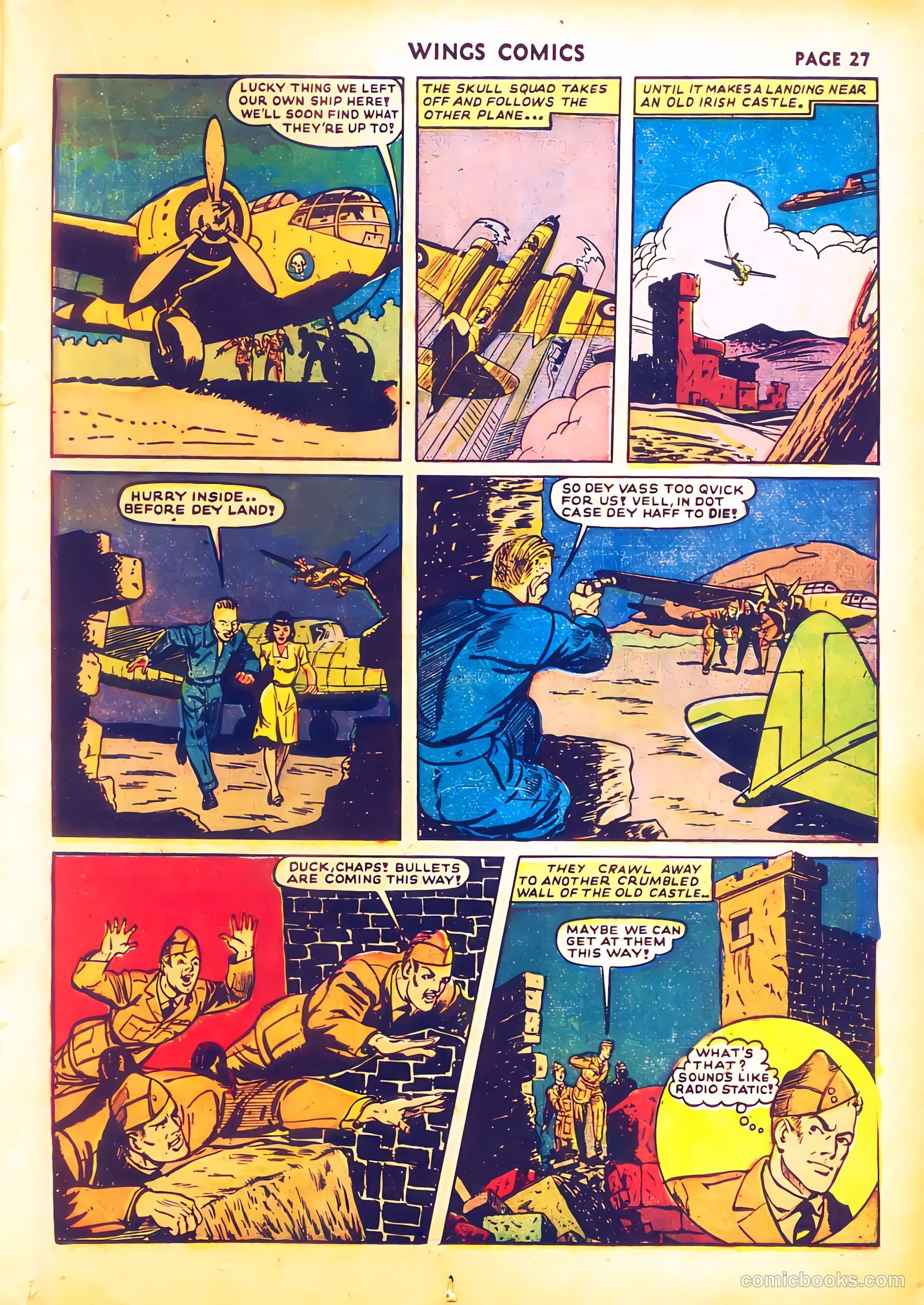 Wings Comics #28 (1942) — page 30 of 68