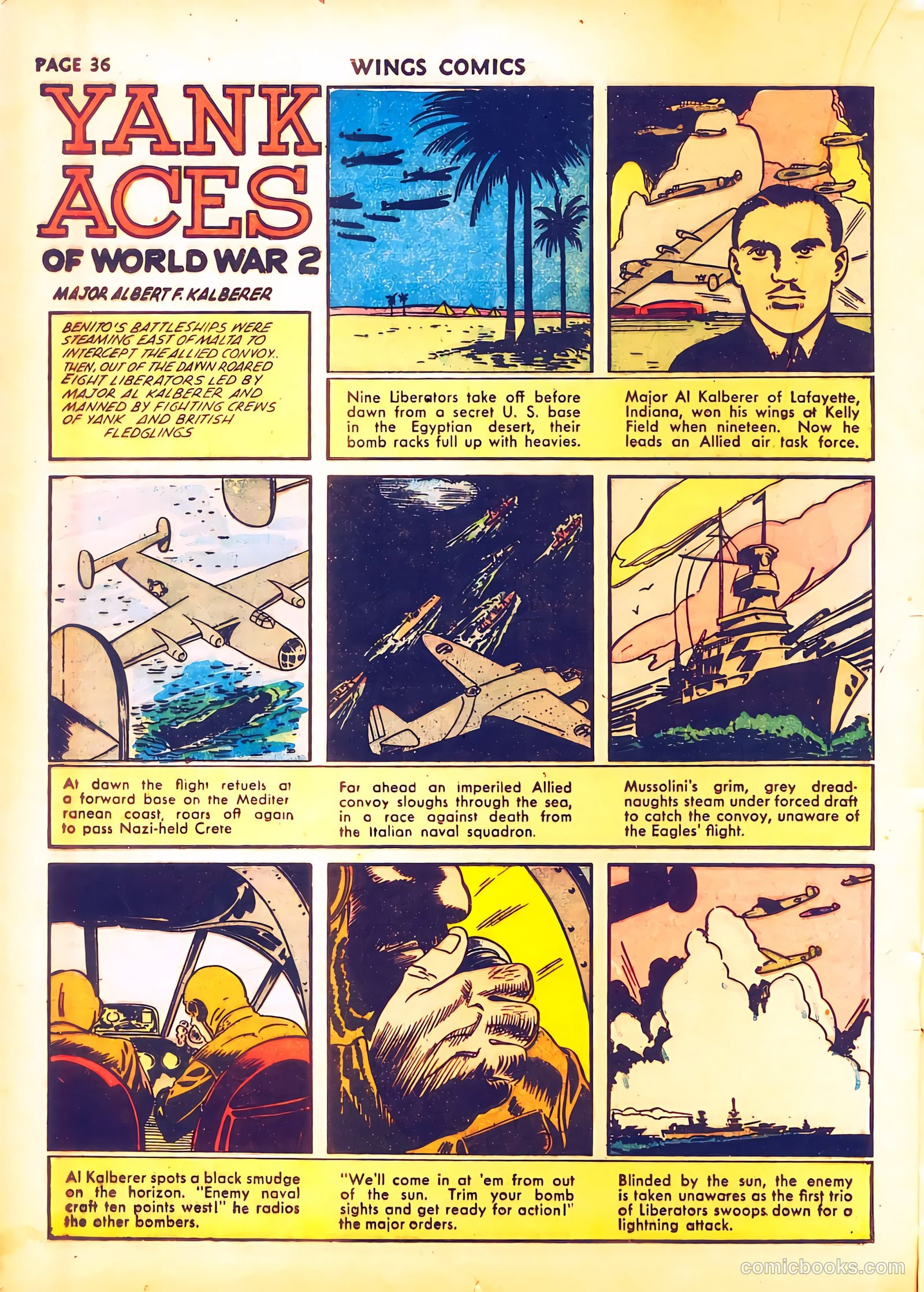 Wings Comics #28 (1942) — page 38 of 68