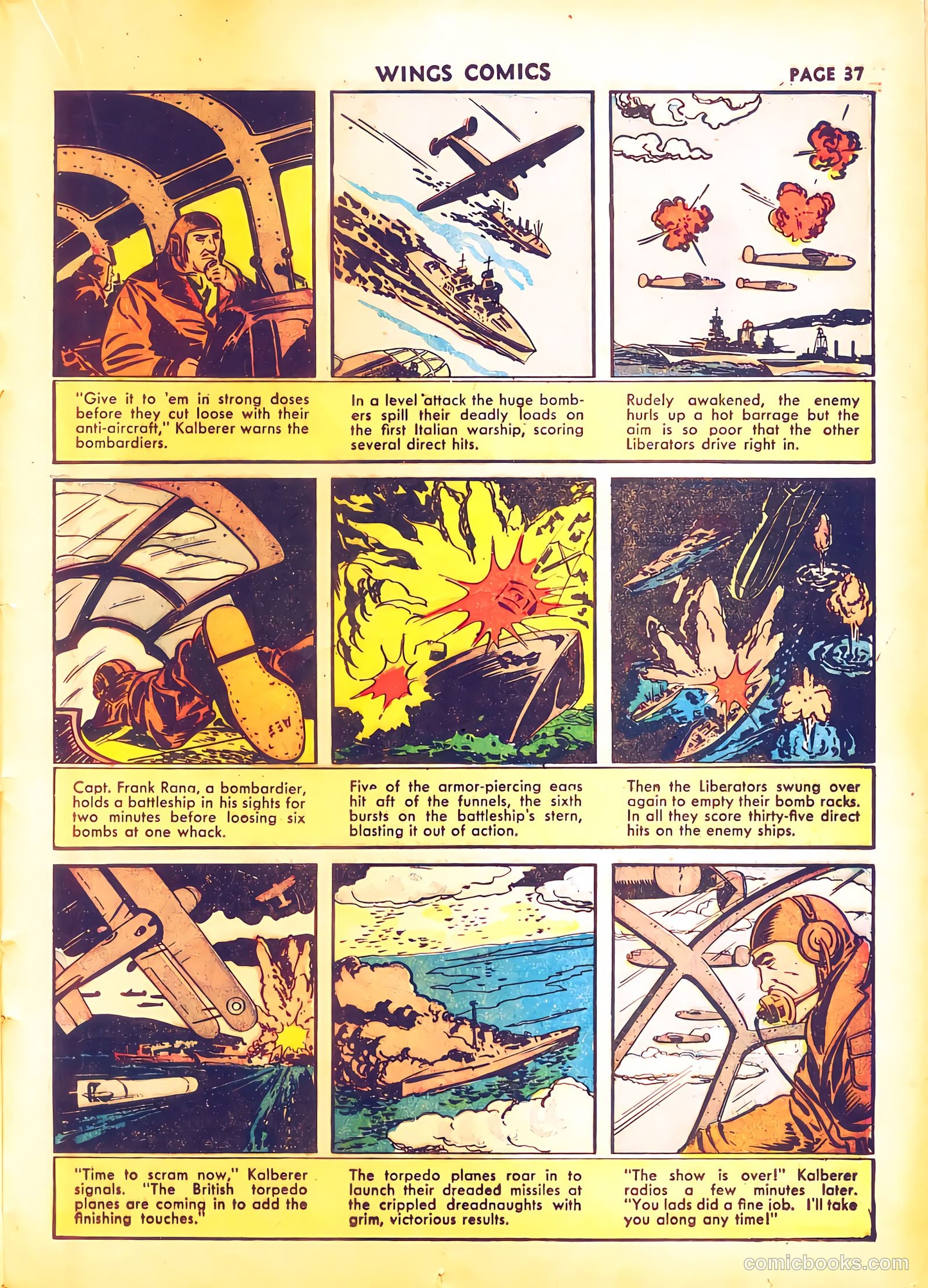 Wings Comics #28 (1942) — page 39 of 68