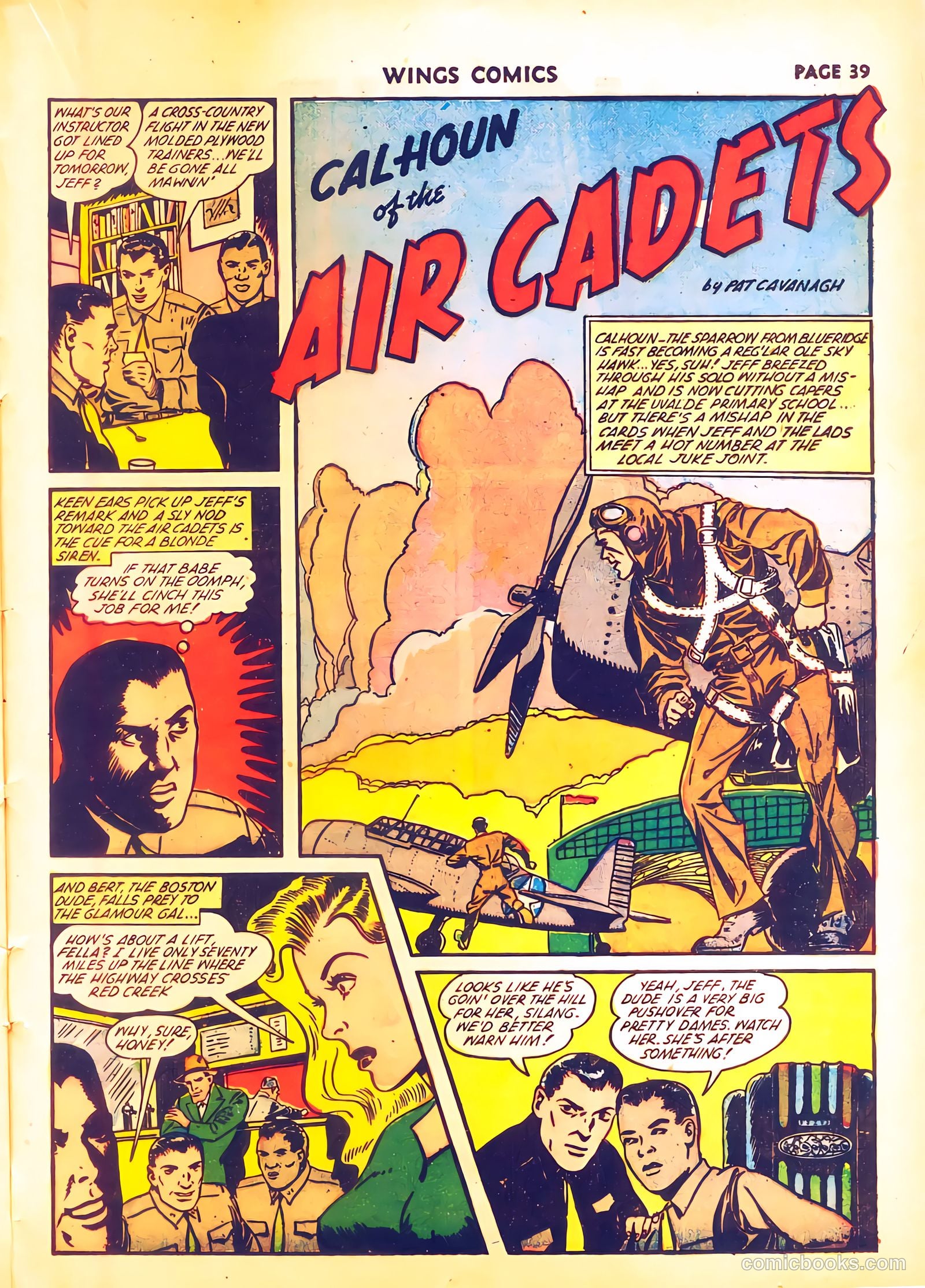 Wings Comics #28 (1942) — page 41 of 68