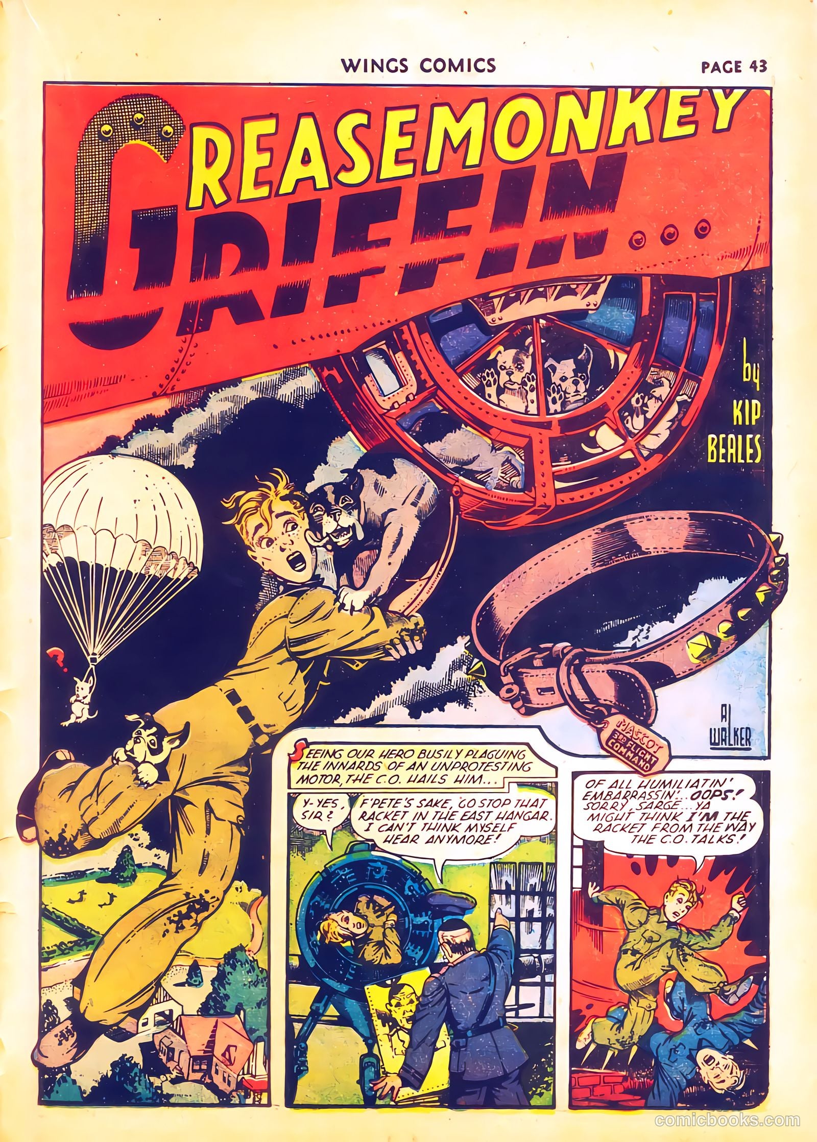 Wings Comics #28 (1942) — page 45 of 68