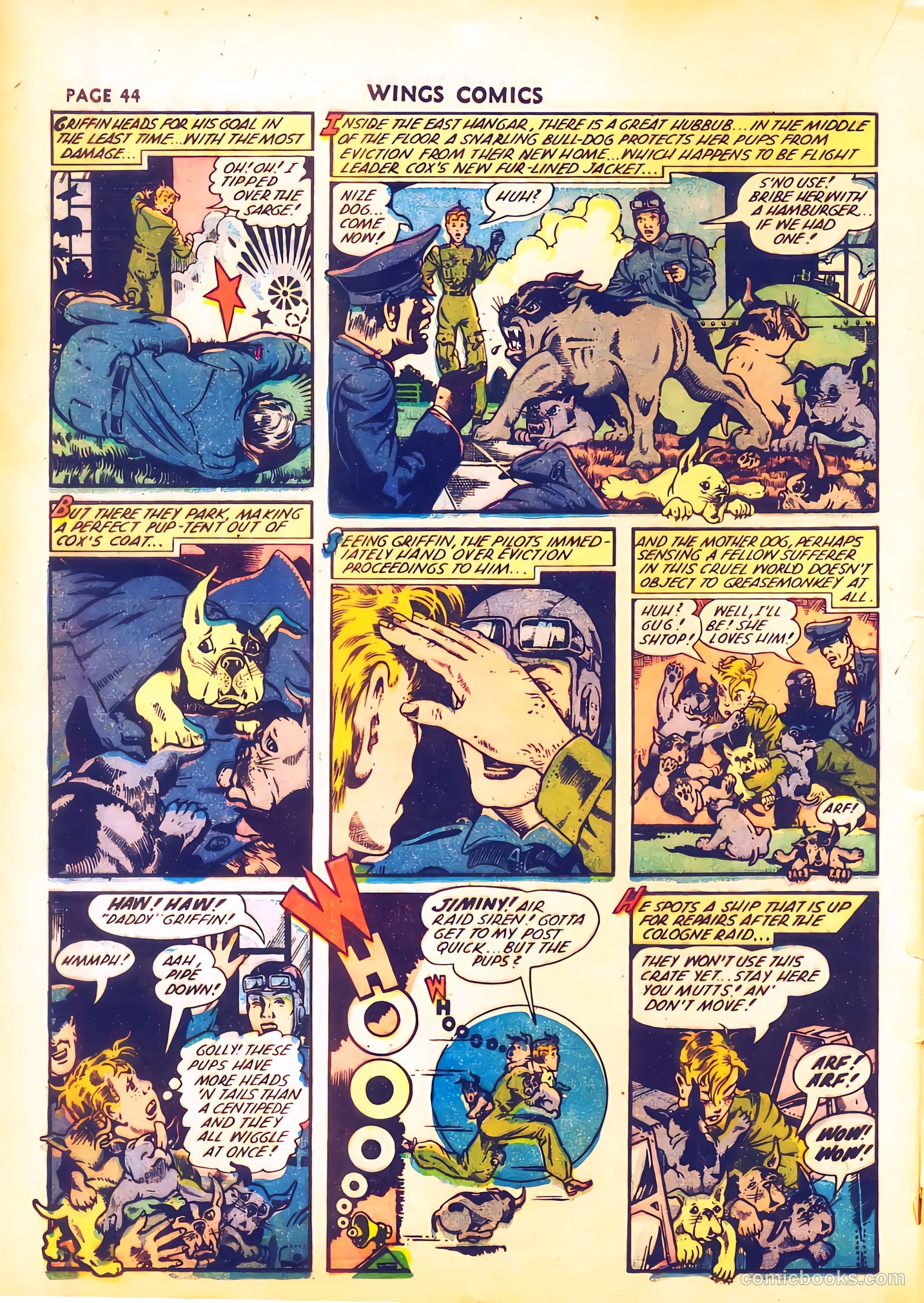 Wings Comics #28 (1942) — page 46 of 68
