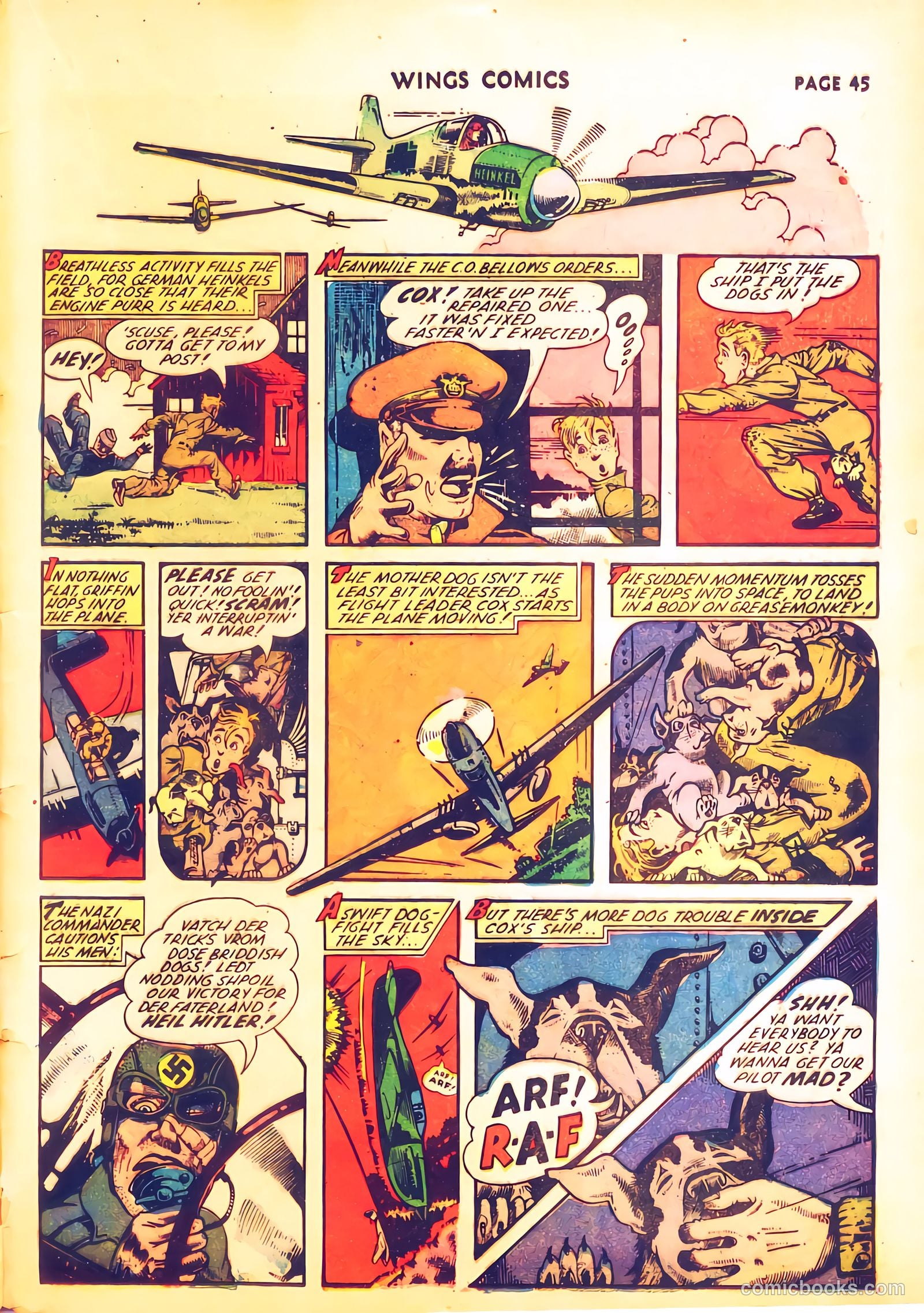 Wings Comics #28 (1942) — page 47 of 68