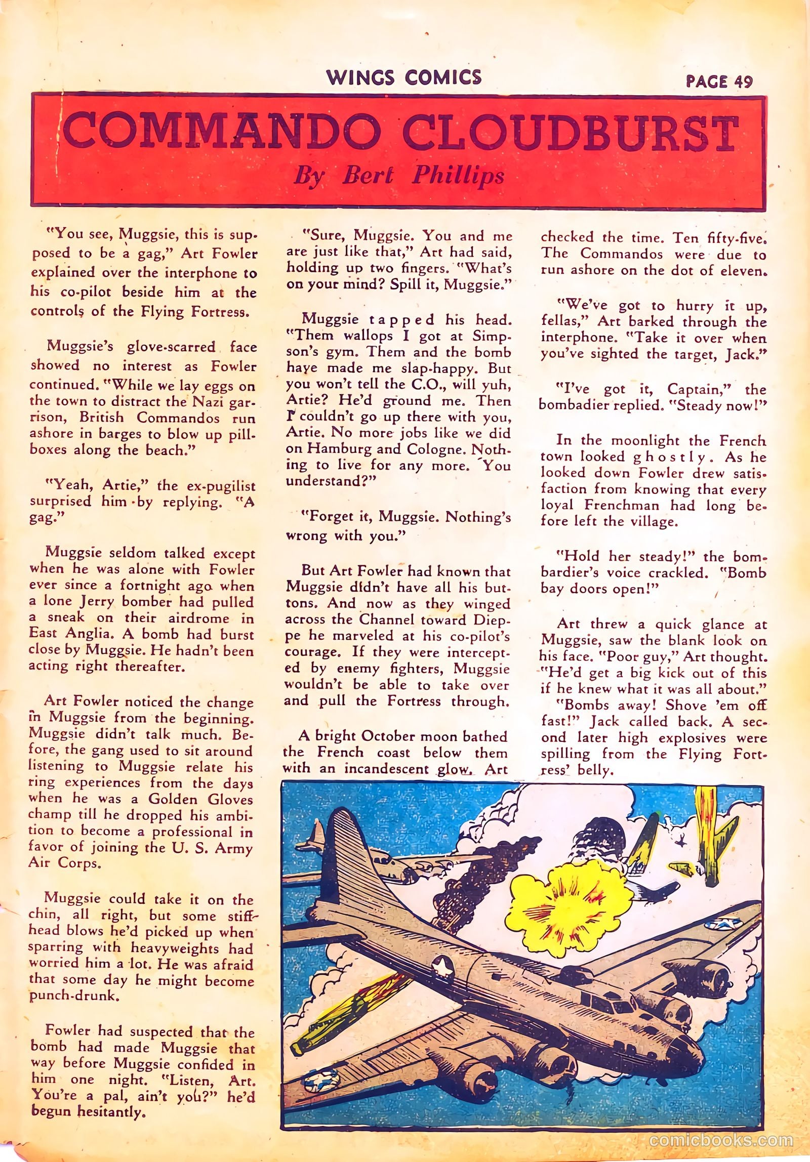 Wings Comics #28 (1942) — page 51 of 68