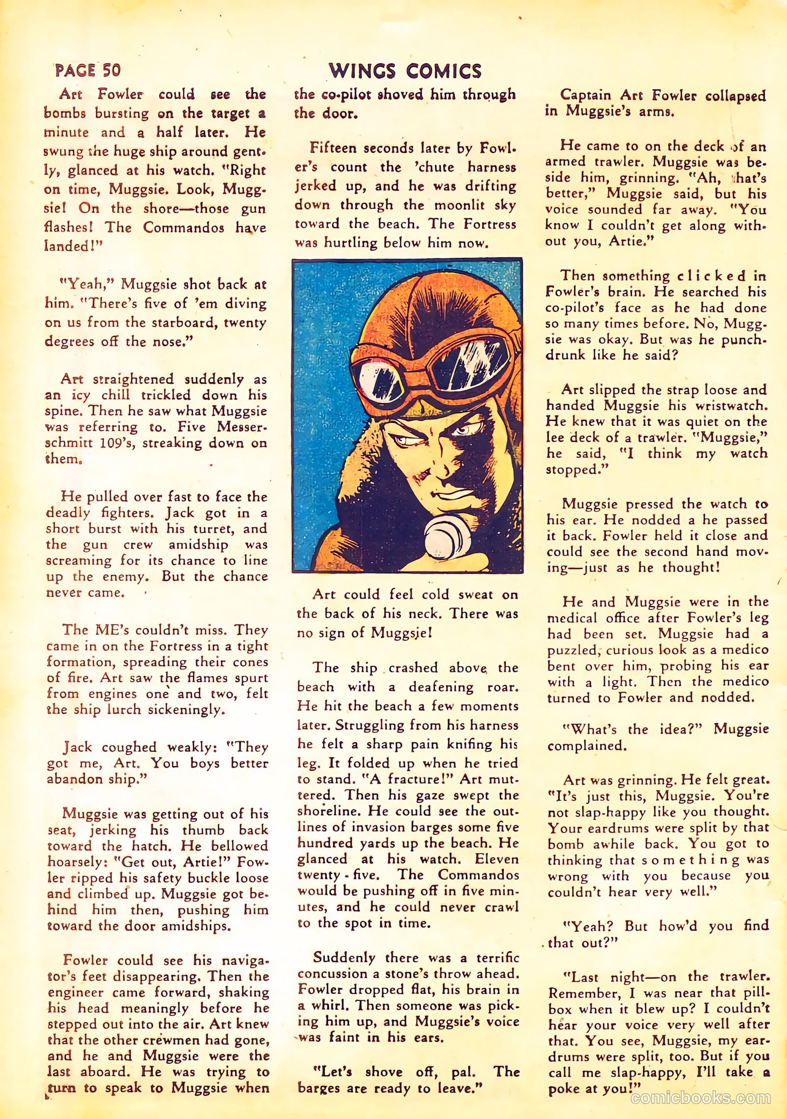 Wings Comics #28 (1942) — page 52 of 68