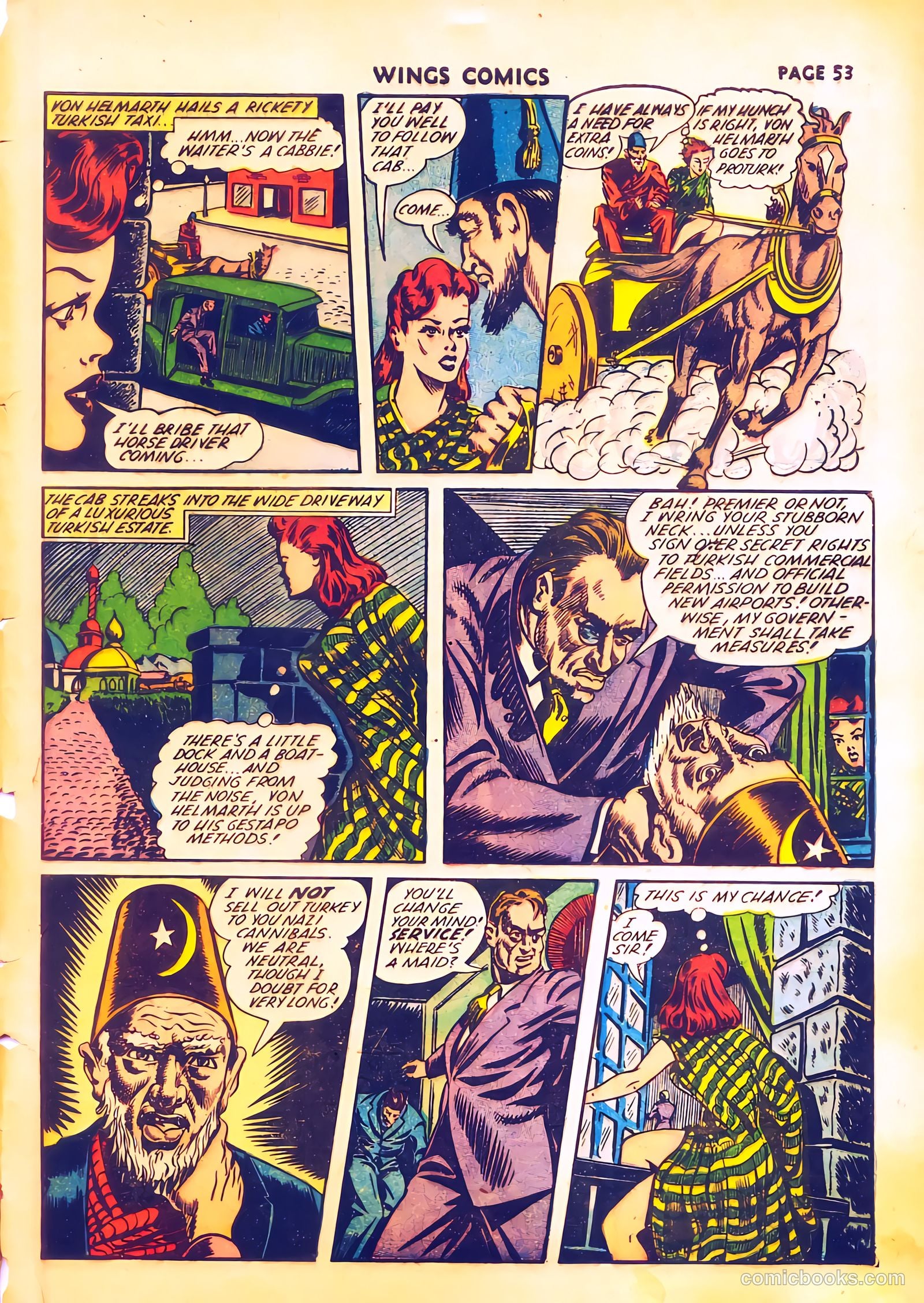 Wings Comics #28 (1942) — page 55 of 68