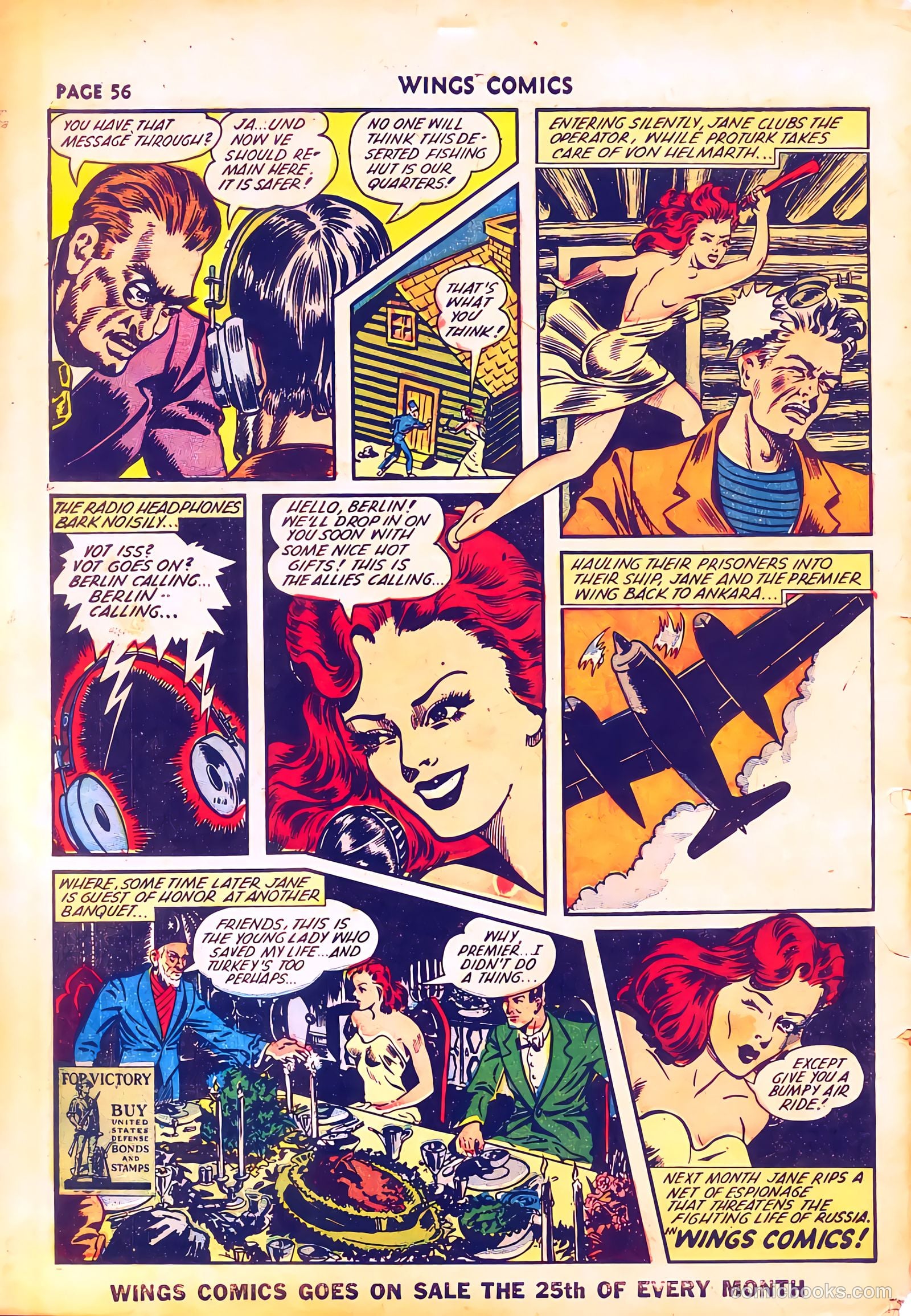 Wings Comics #28 (1942) — page 58 of 68