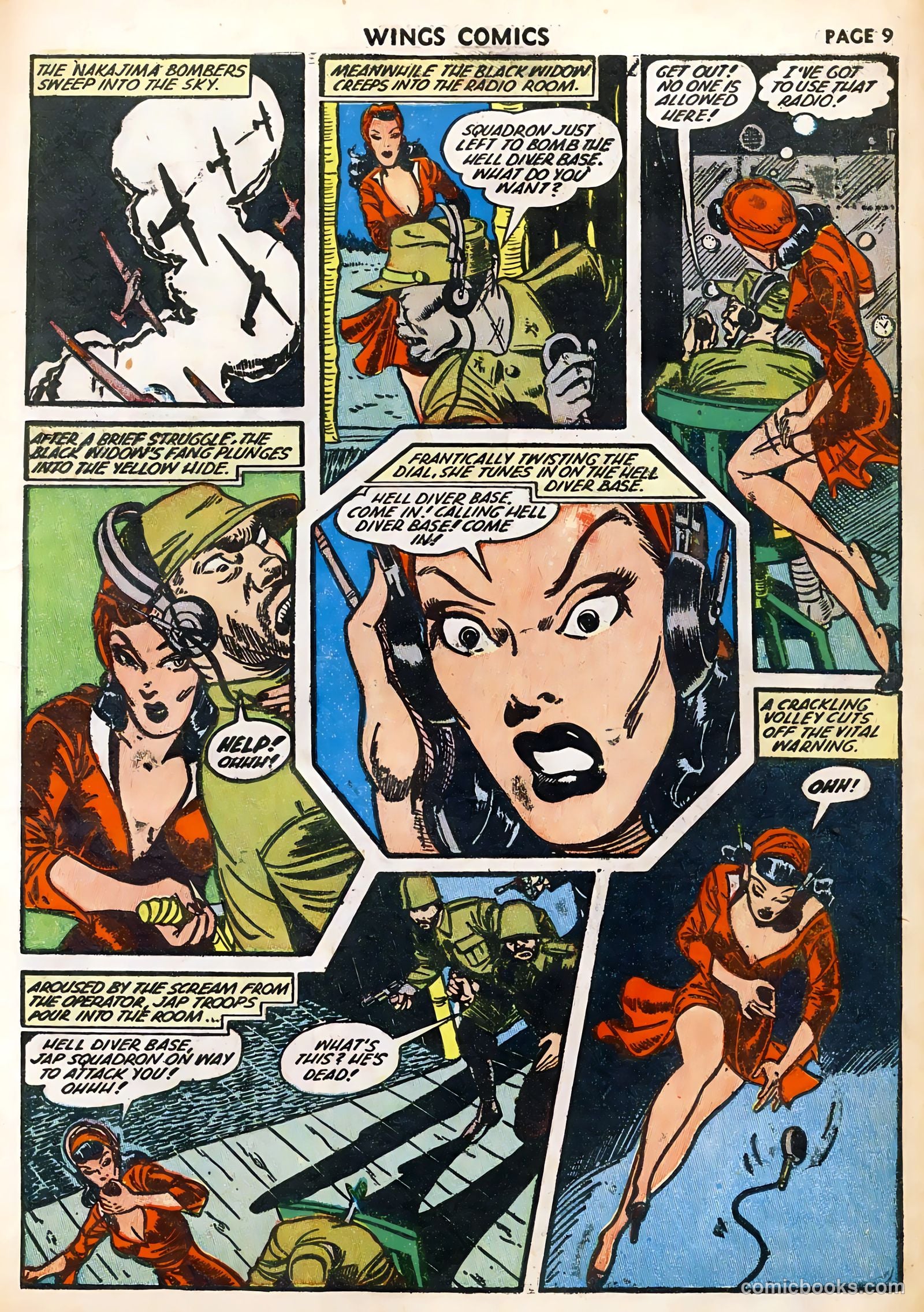 Wings Comics #29 (1943) — page 11 of 68