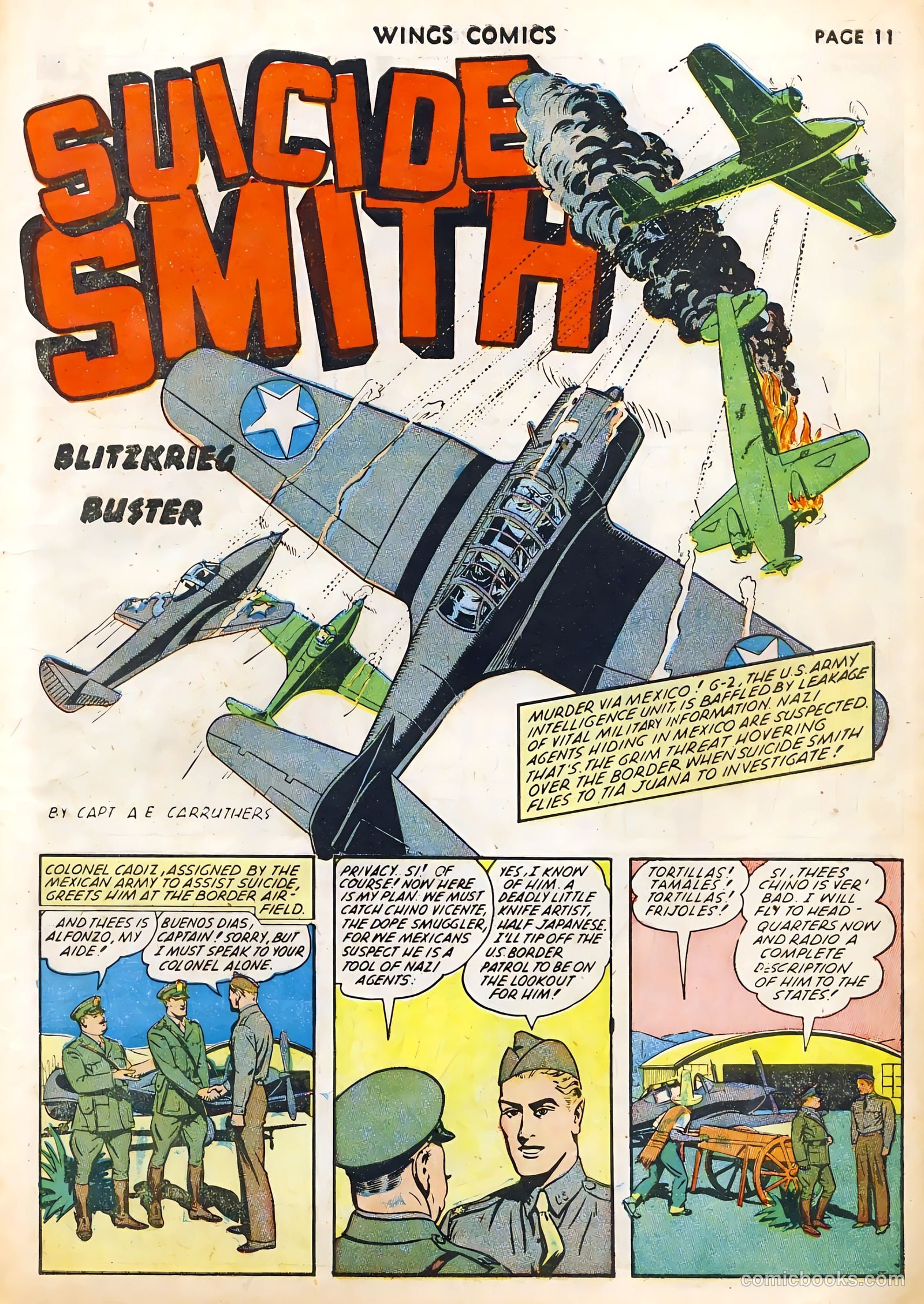 Wings Comics #29 (1943) — page 13 of 68