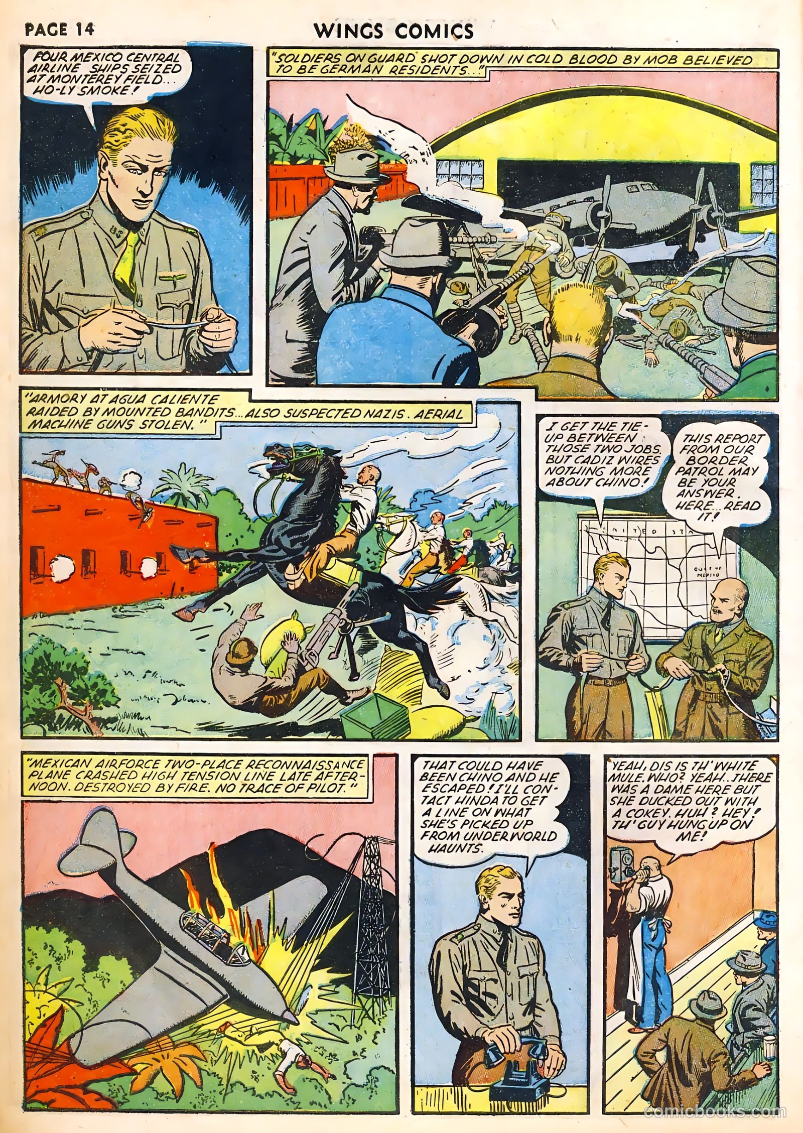Wings Comics #29 (1943) — page 16 of 68