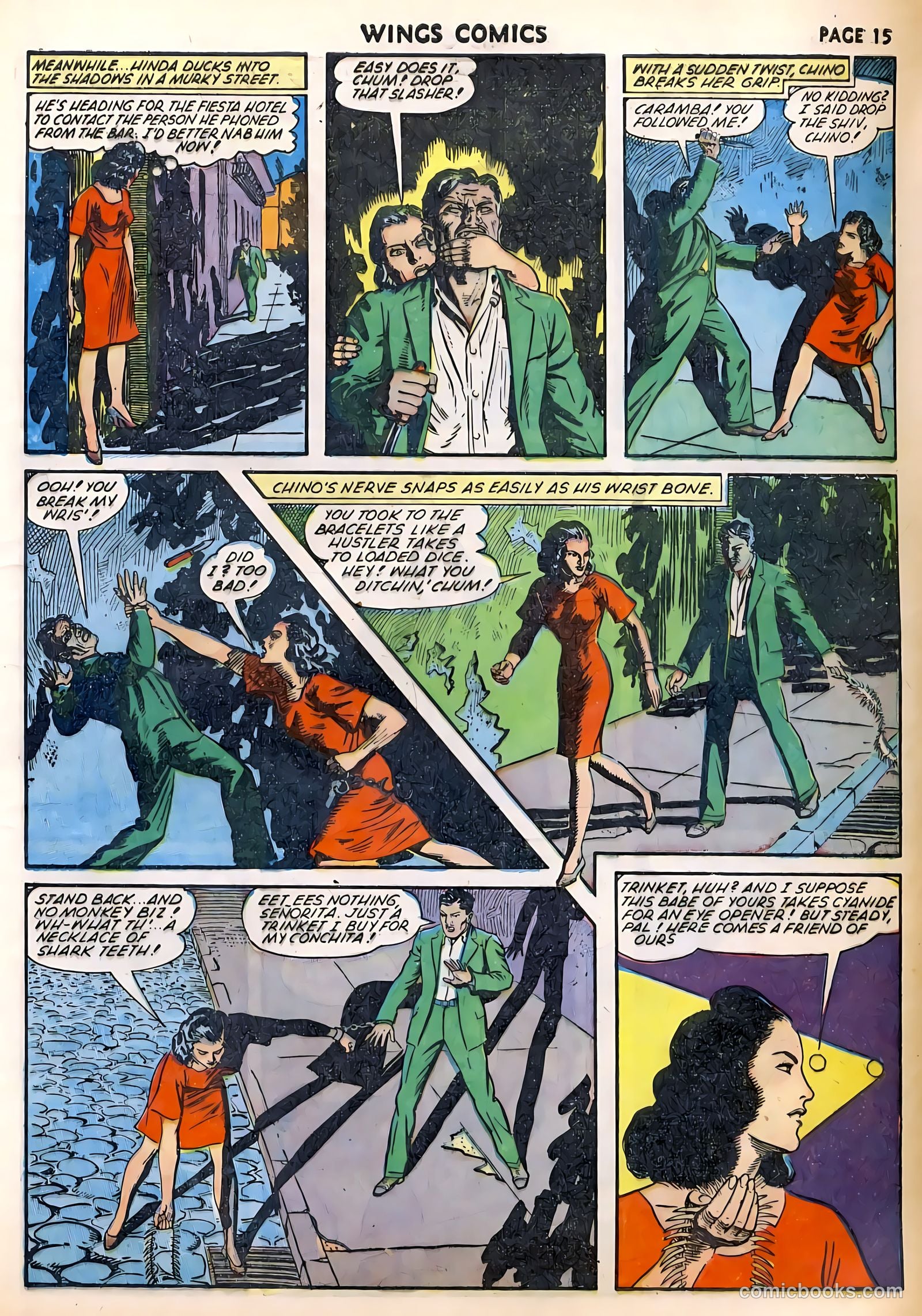 Wings Comics #29 (1943) — page 17 of 68