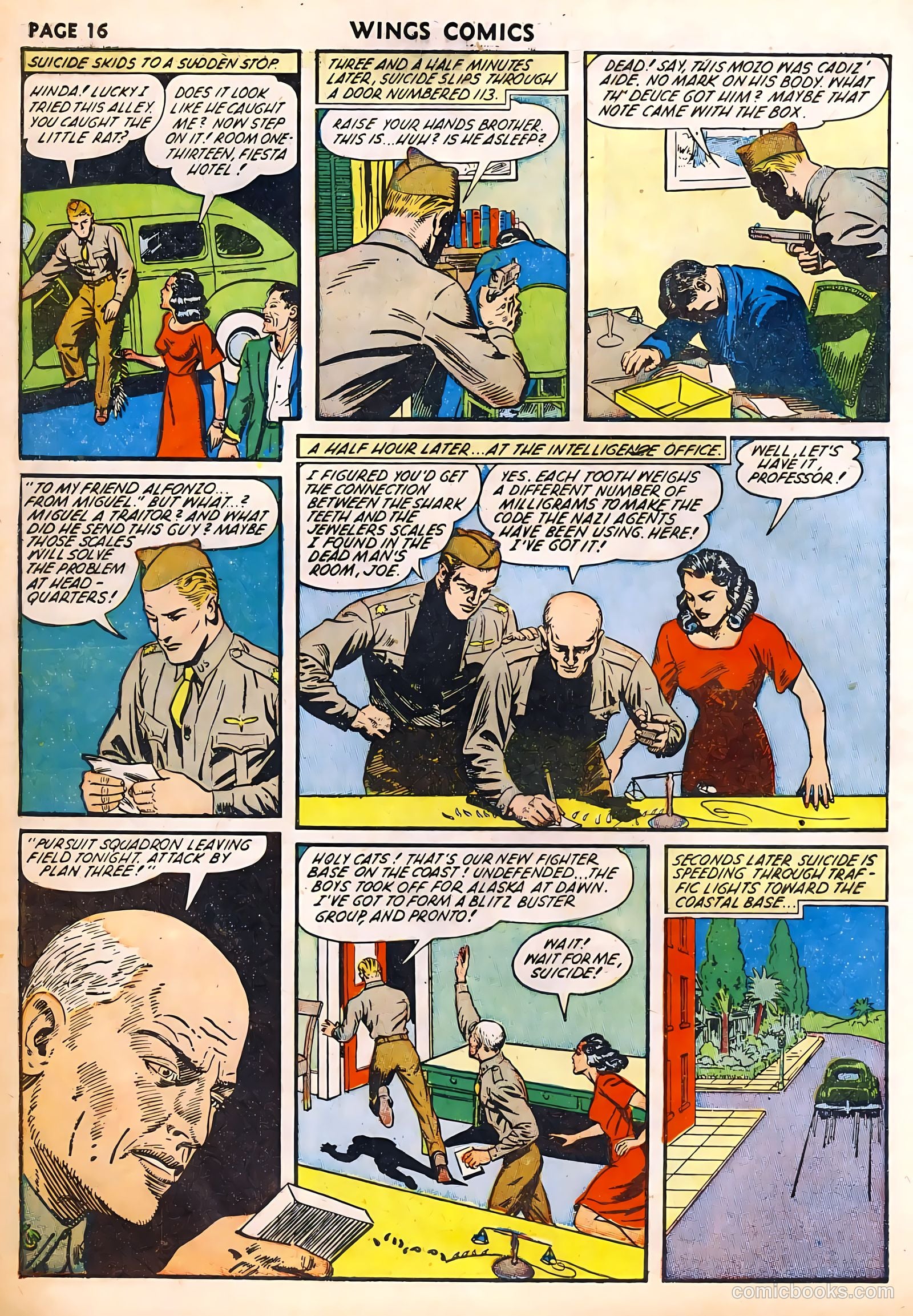 Wings Comics #29 (1943) — page 18 of 68