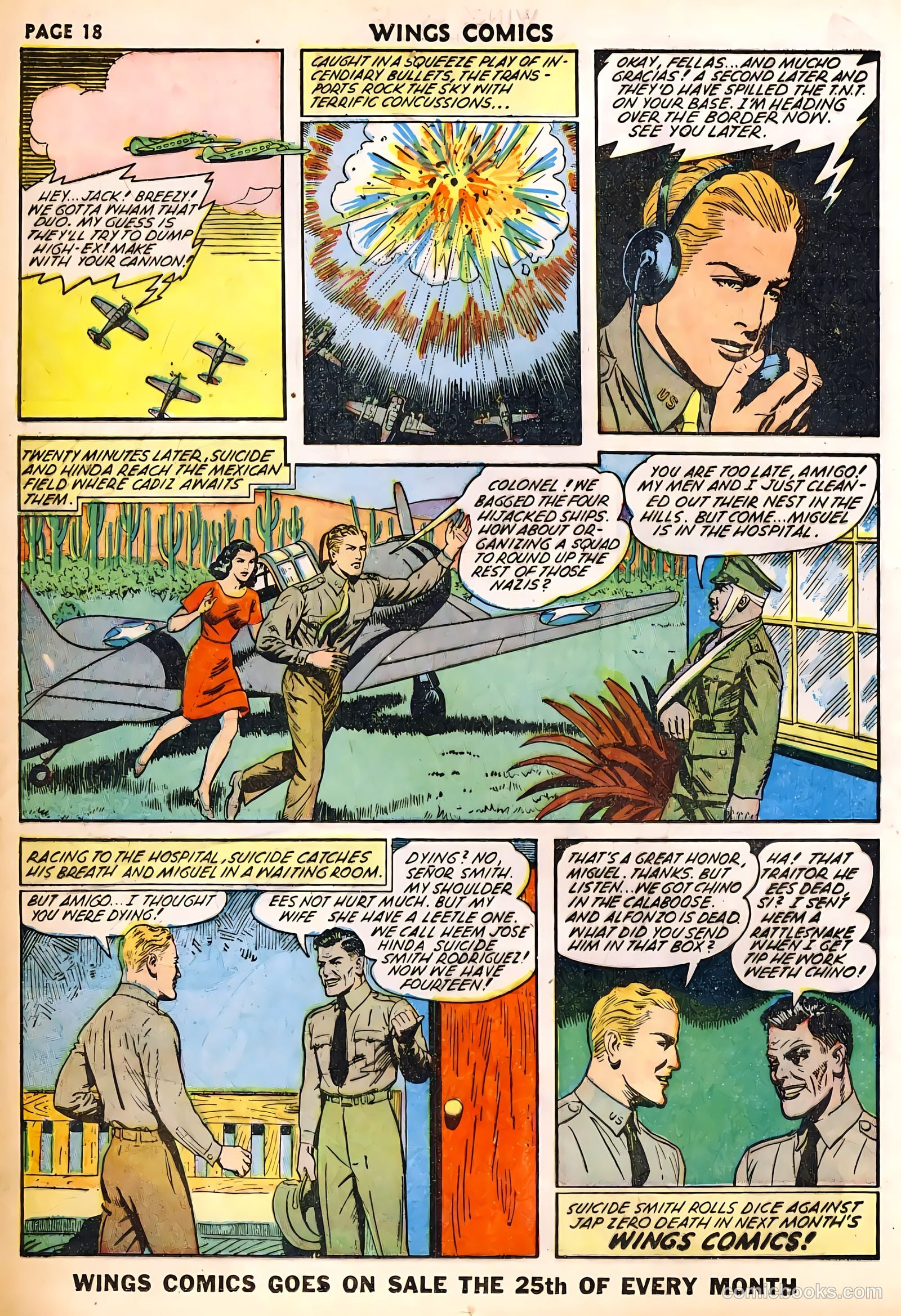 Wings Comics #29 (1943) — page 20 of 68