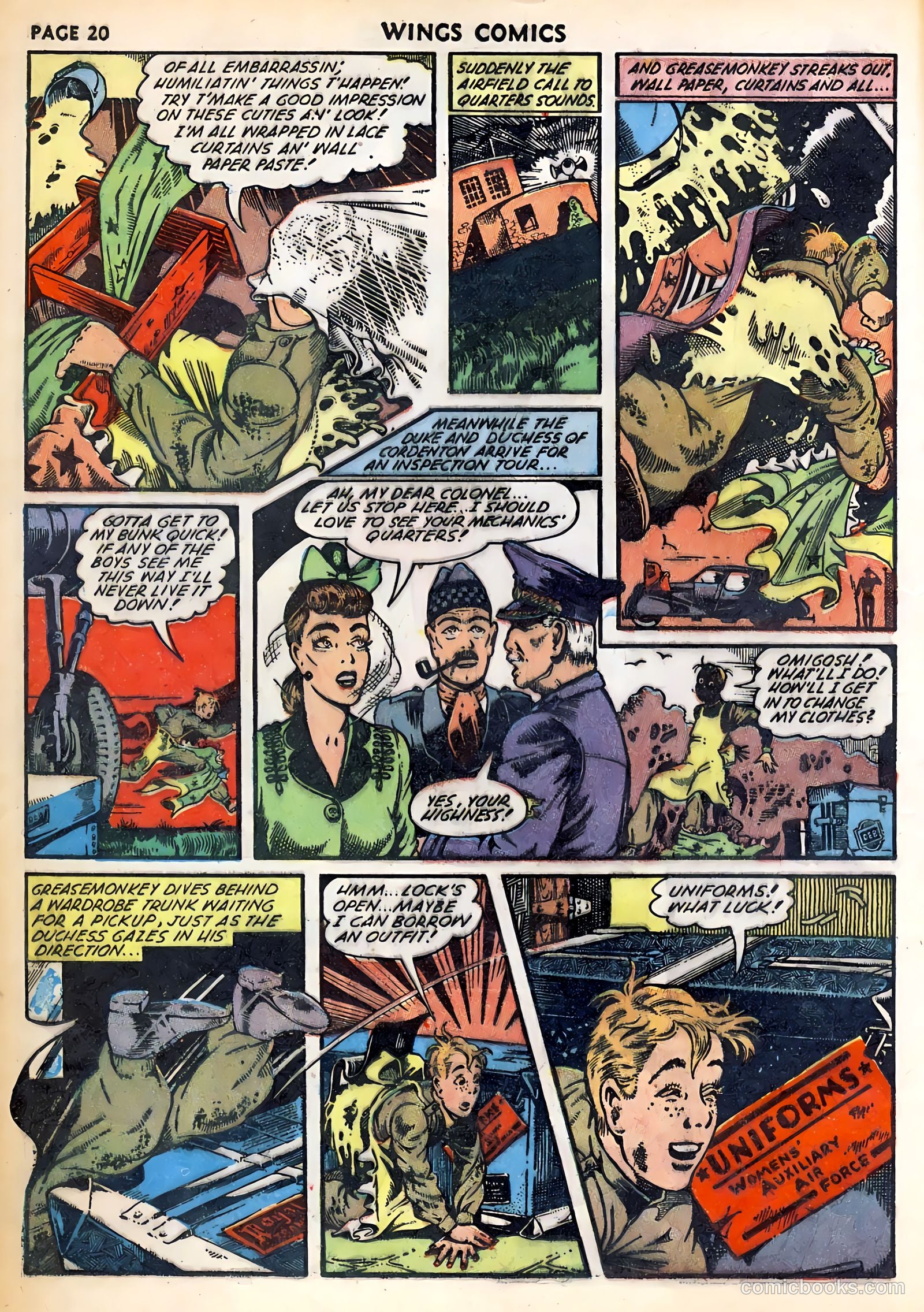 Wings Comics #29 (1943) — page 22 of 68