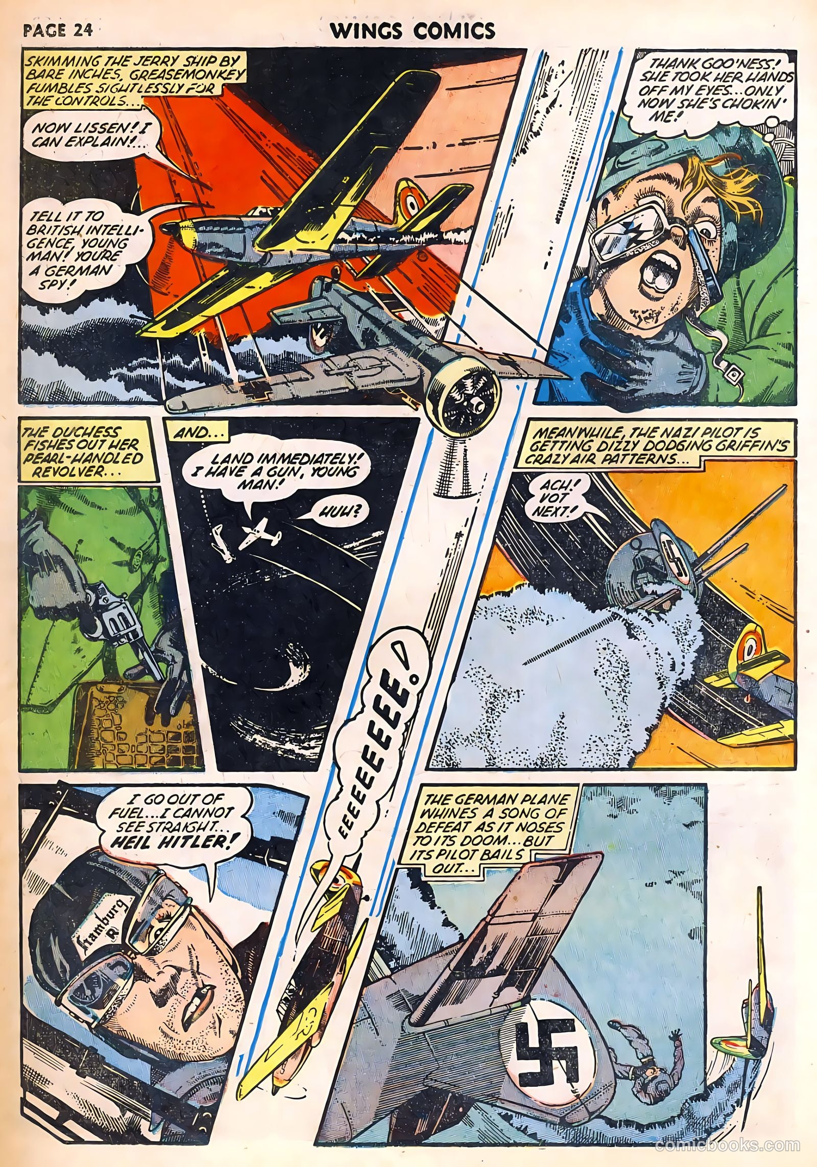 Wings Comics #29 (1943) — page 26 of 68