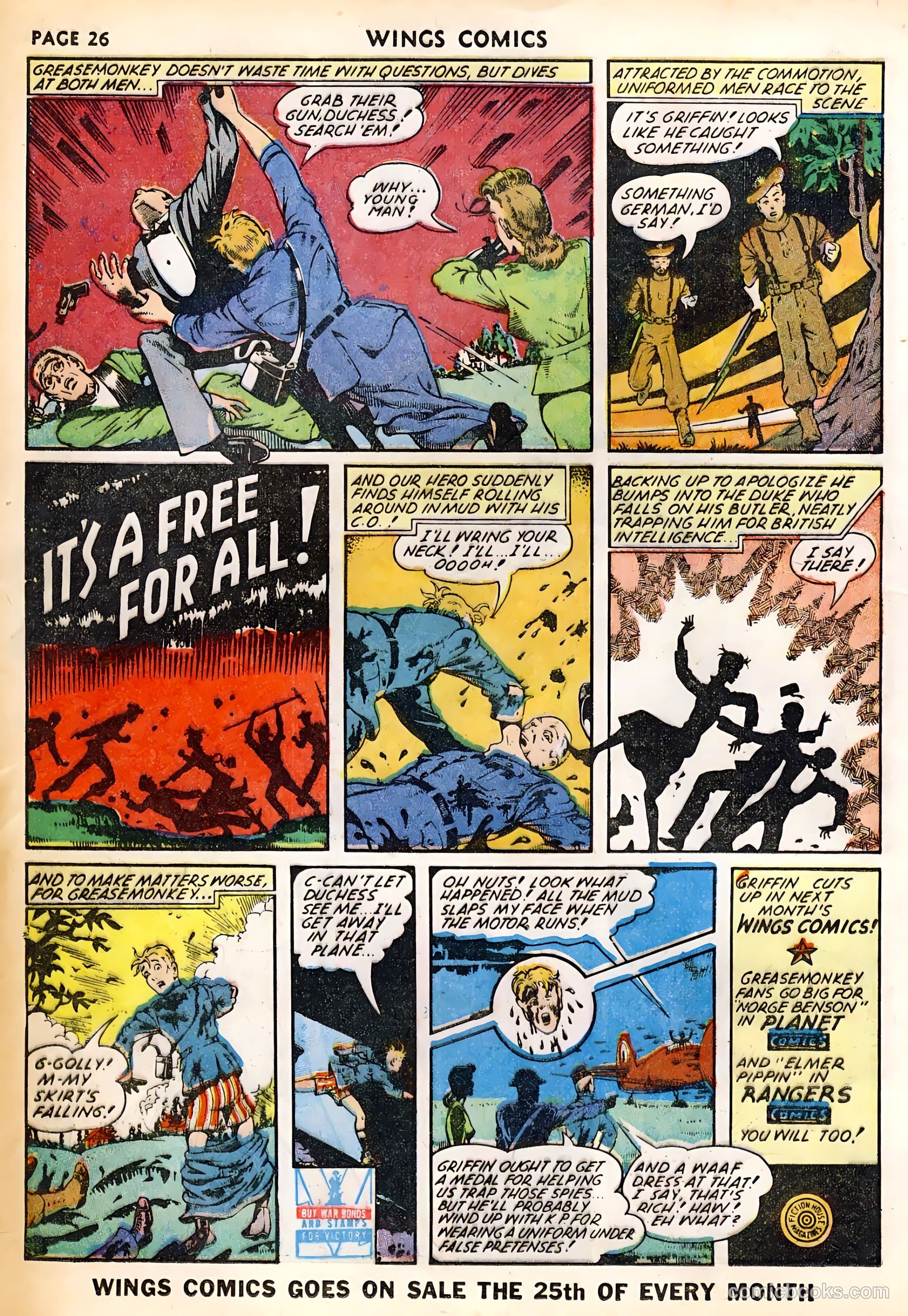 Wings Comics #29 (1943) — page 28 of 68