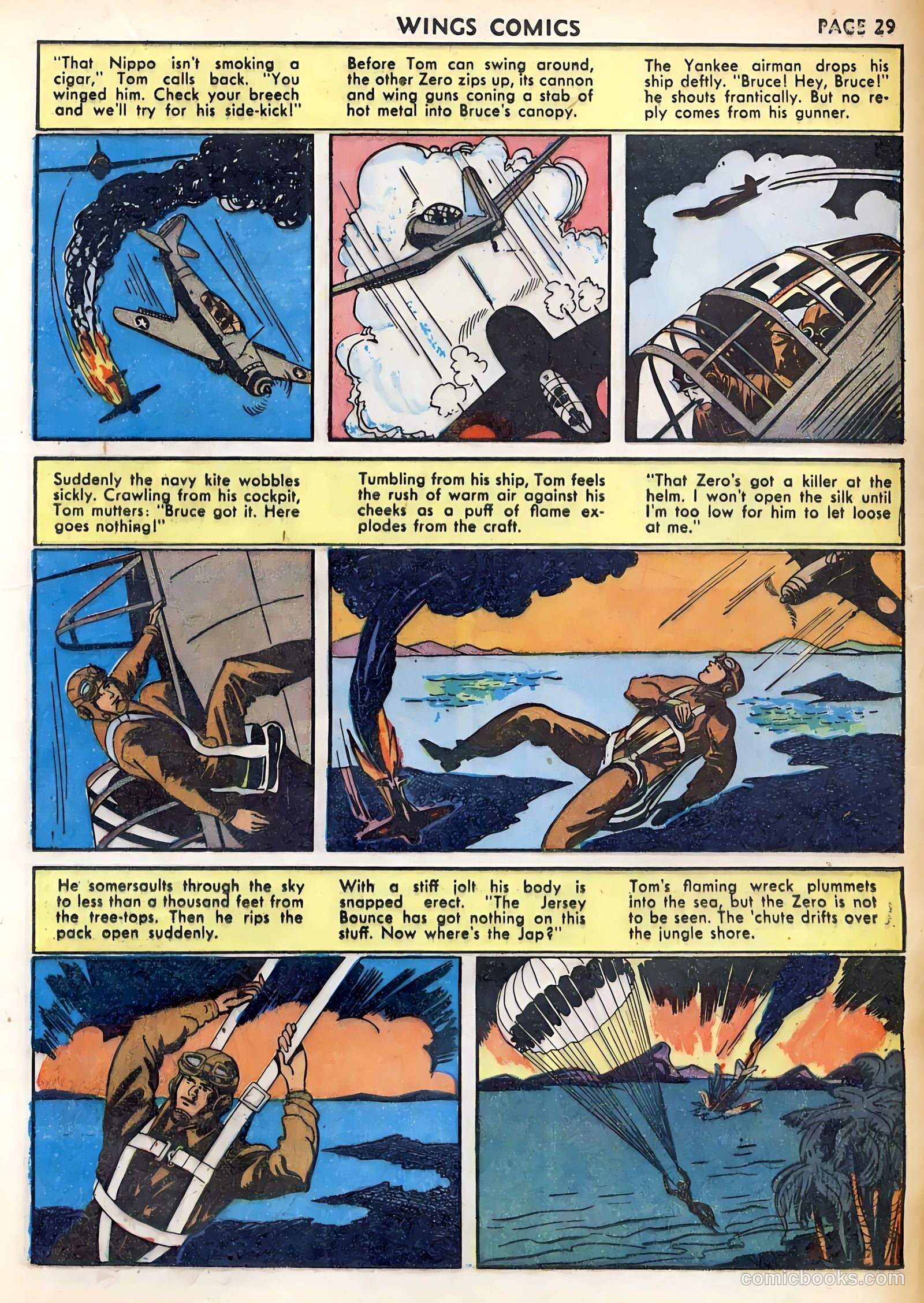 Wings Comics #29 (1943) — page 31 of 68
